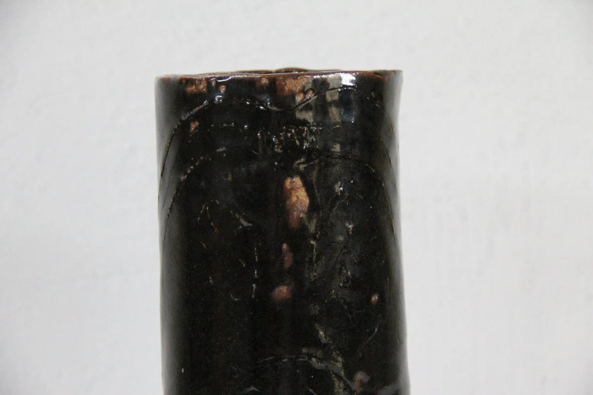 Vintage Pottery Pitcher | Studio Art Abstract Vase - Debra Hall Lifestyle