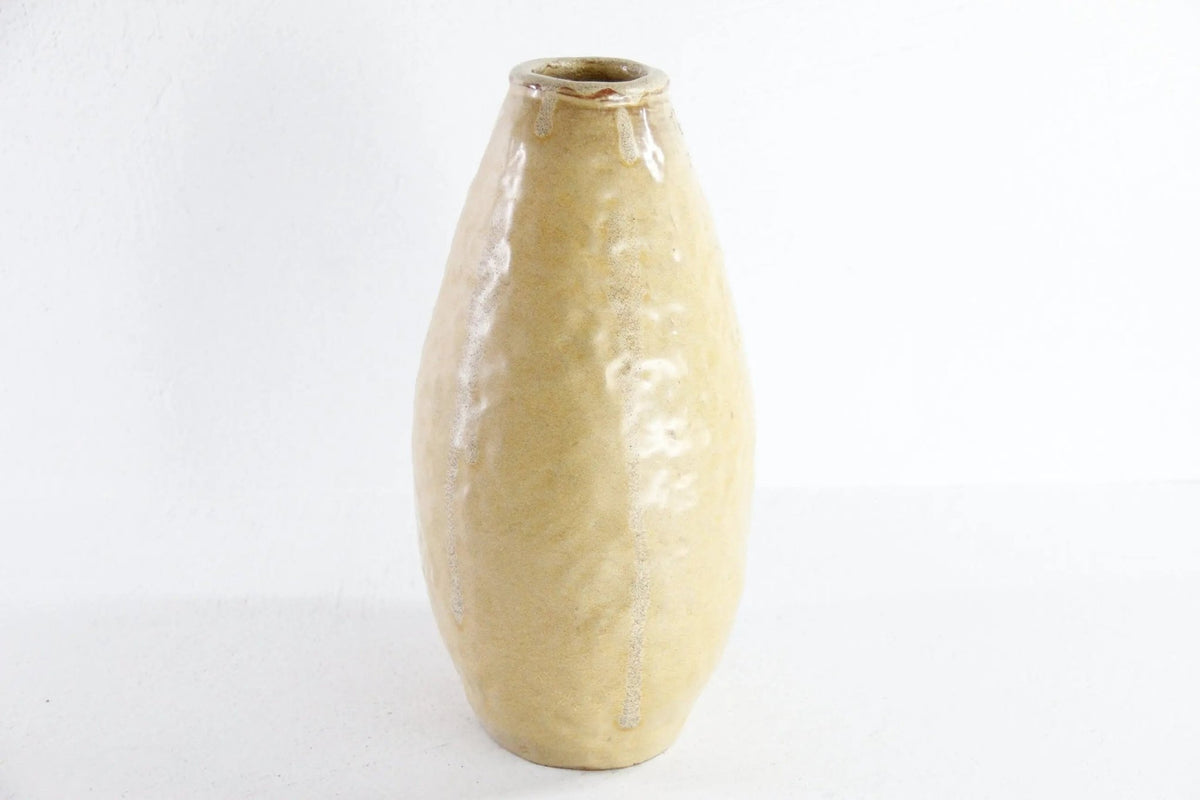 Vintage Pottery Vase | Studio Art Vessel Artist Signed - Debra Hall Lifestyle