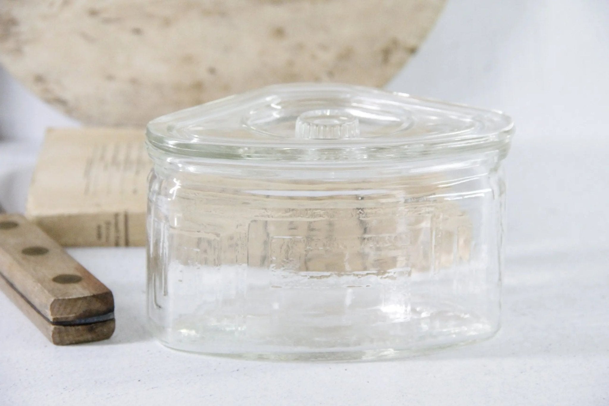 Vintage Refrigerator Glass Container | 1940s Scurlock Dish - Debra Hall Lifestyle