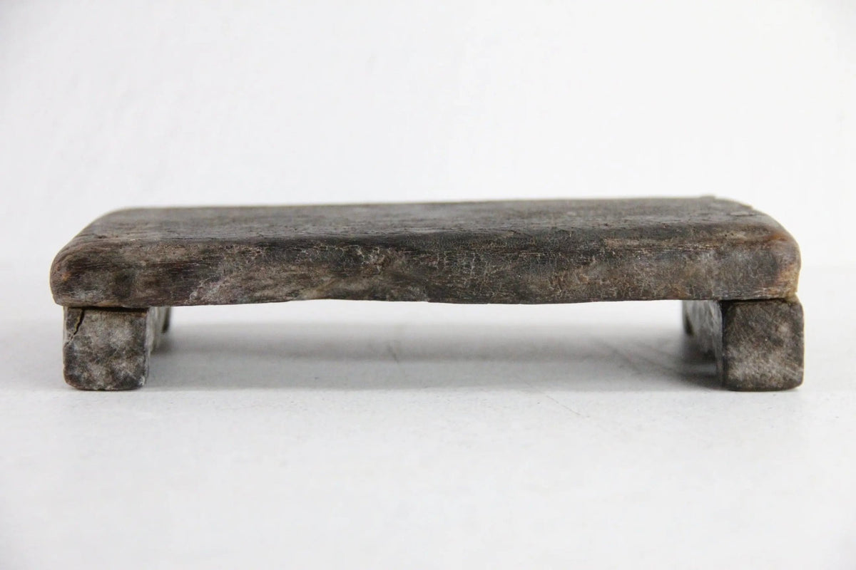 Vintage Riser Board | Antique Dark Wooden Tray Small - Debra Hall Lifestyle