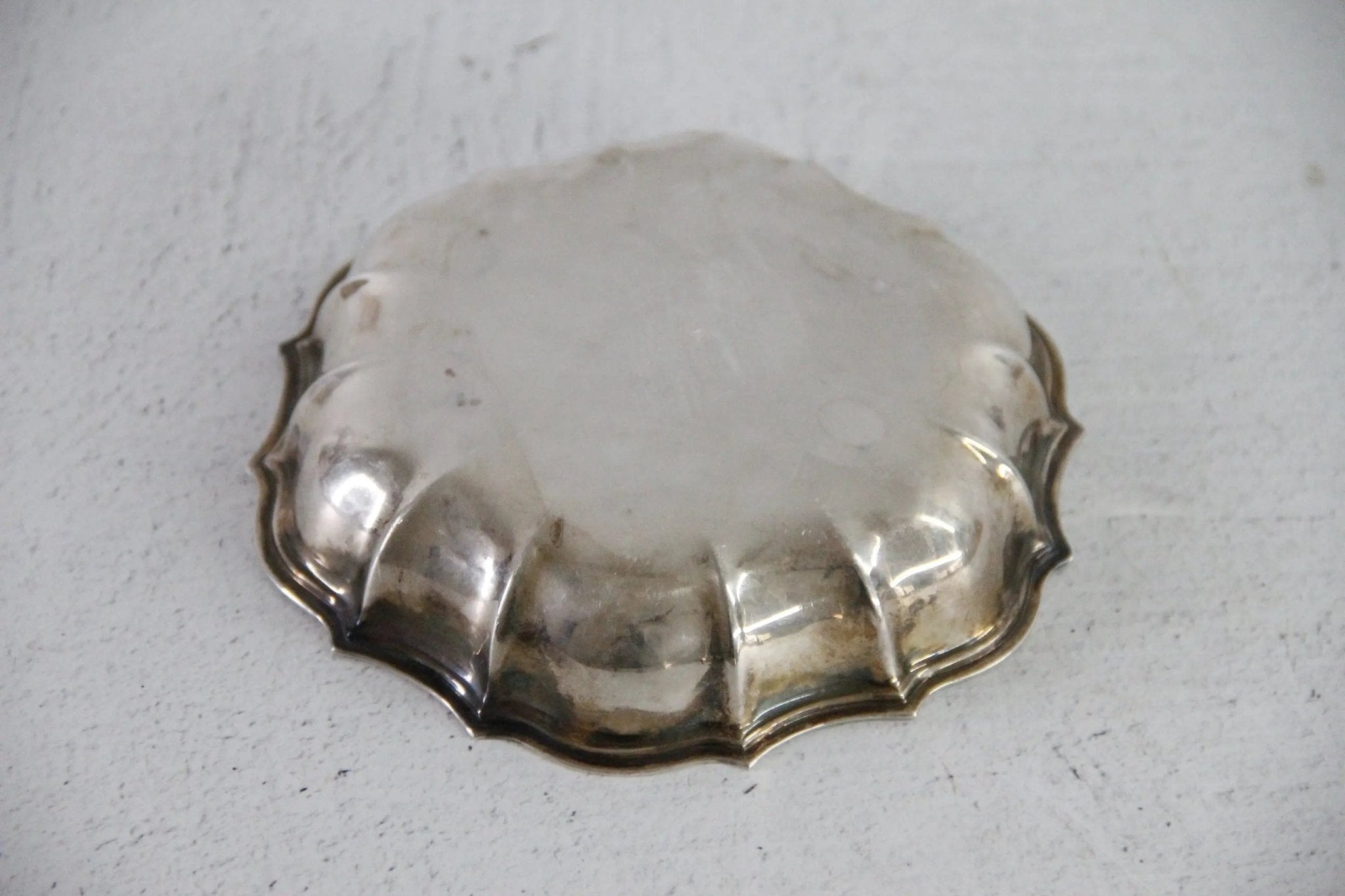 Vintage Silver Dish | Chippendale Bon Bon/Trinket Bowl - Debra Hall Lifestyle