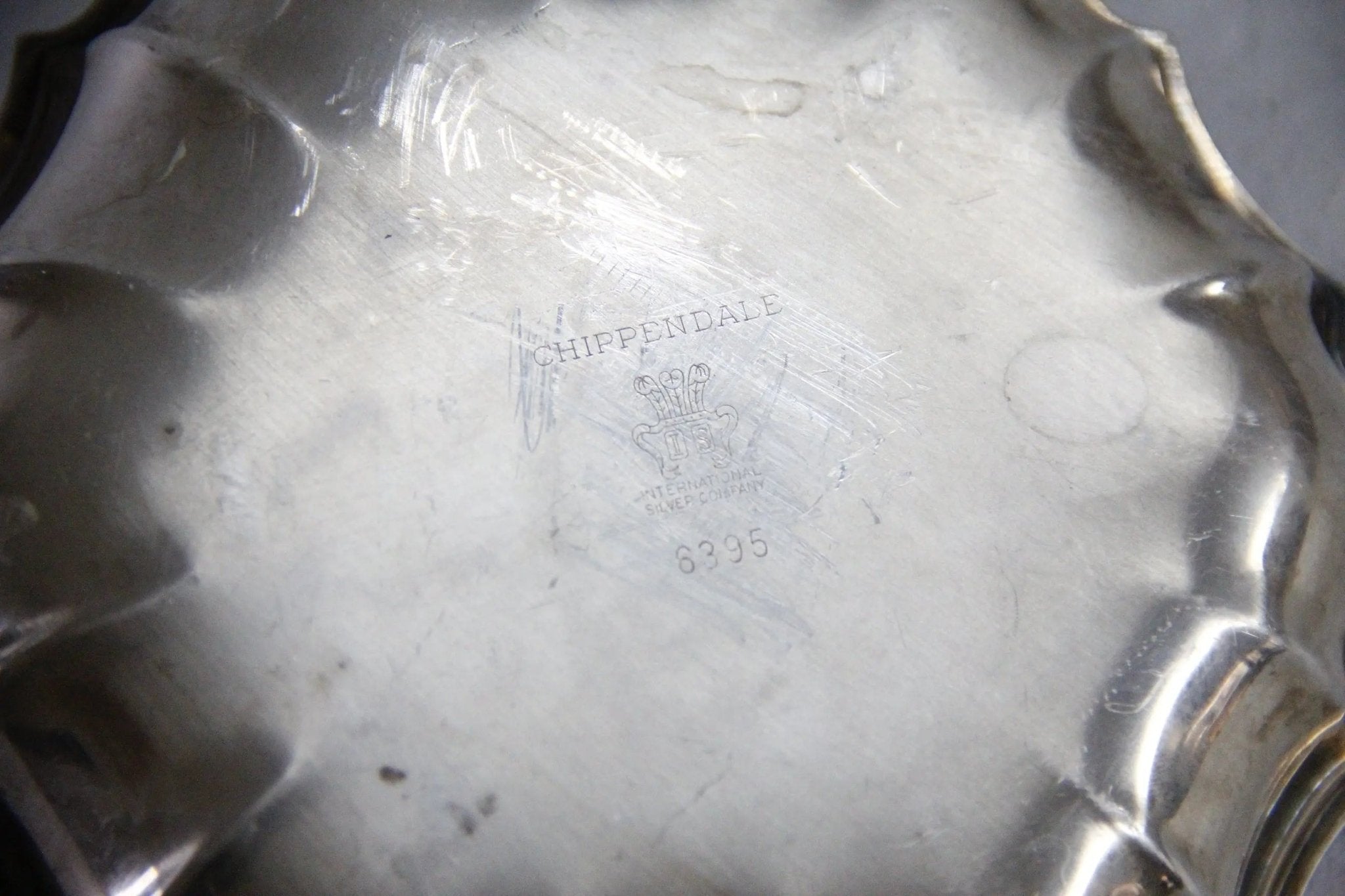 Vintage Silver Dish | Chippendale Bon Bon/Trinket Bowl - Debra Hall Lifestyle