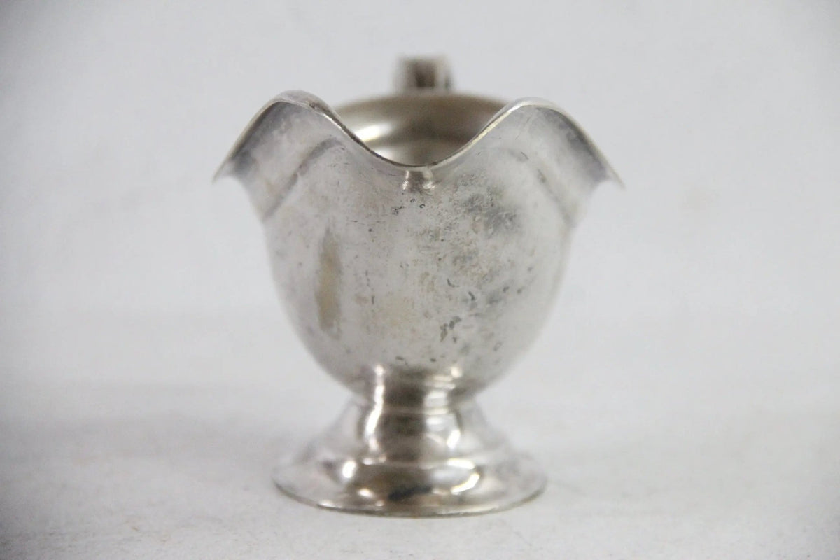 Vintage Silver Gravy Boat | Hotel Silver Soldered Reed & Barton - Debra Hall Lifestyle
