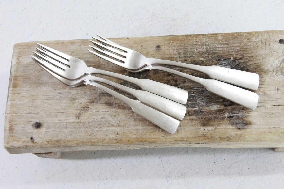 Vintage Silver Plate Flatware Forks | Assorted Towle Byfield - Debra Hall Lifestyle