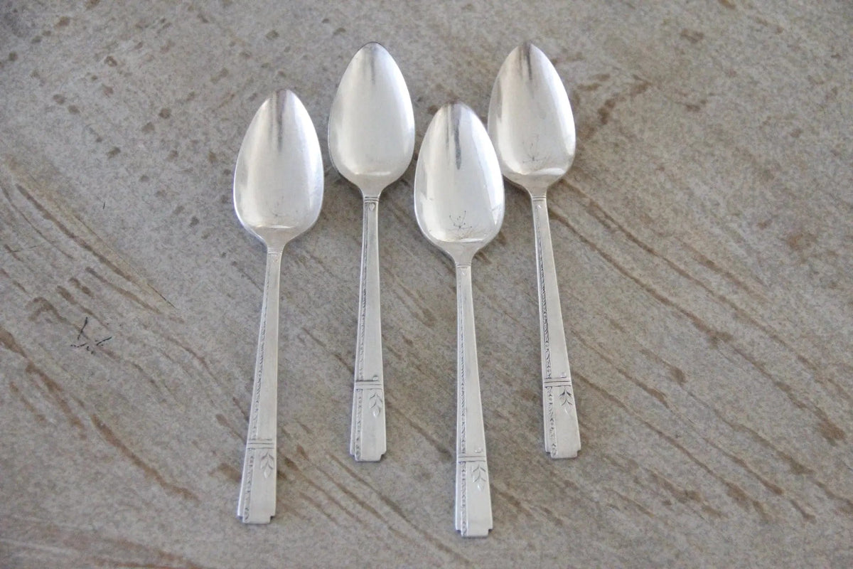 Vintage Silver Spoons | Heirloom Grenoble - Debra Hall Lifestyle