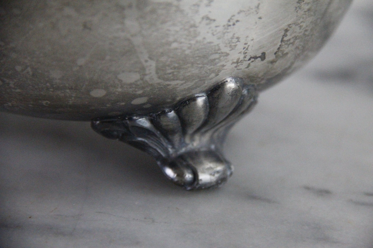 Vintage Silverplate Trophy Bowl Bristol Silver Footed 1962 - Debra Hall Lifestyle