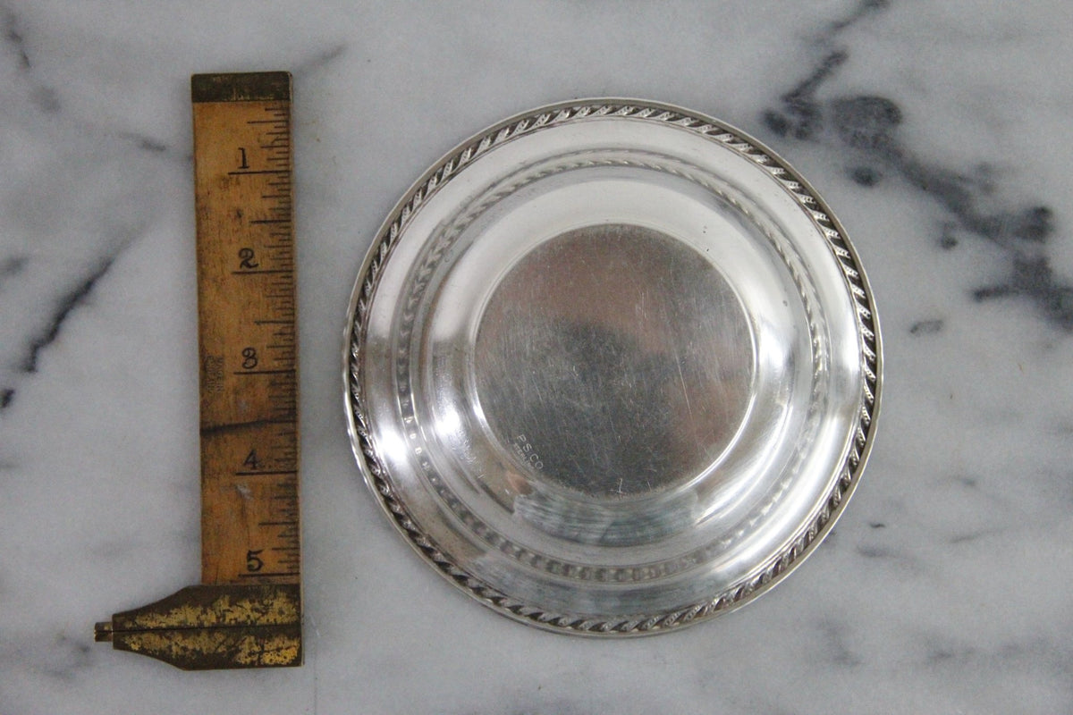 Vintage Sterling Silver Bon Bon Dish Preisner Silver Co - Debra Hall Lifestyle