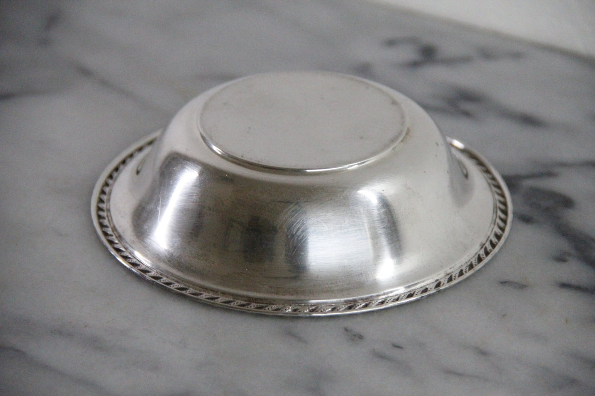 Vintage Sterling Silver Bon Bon Dish Preisner Silver Co - Debra Hall Lifestyle