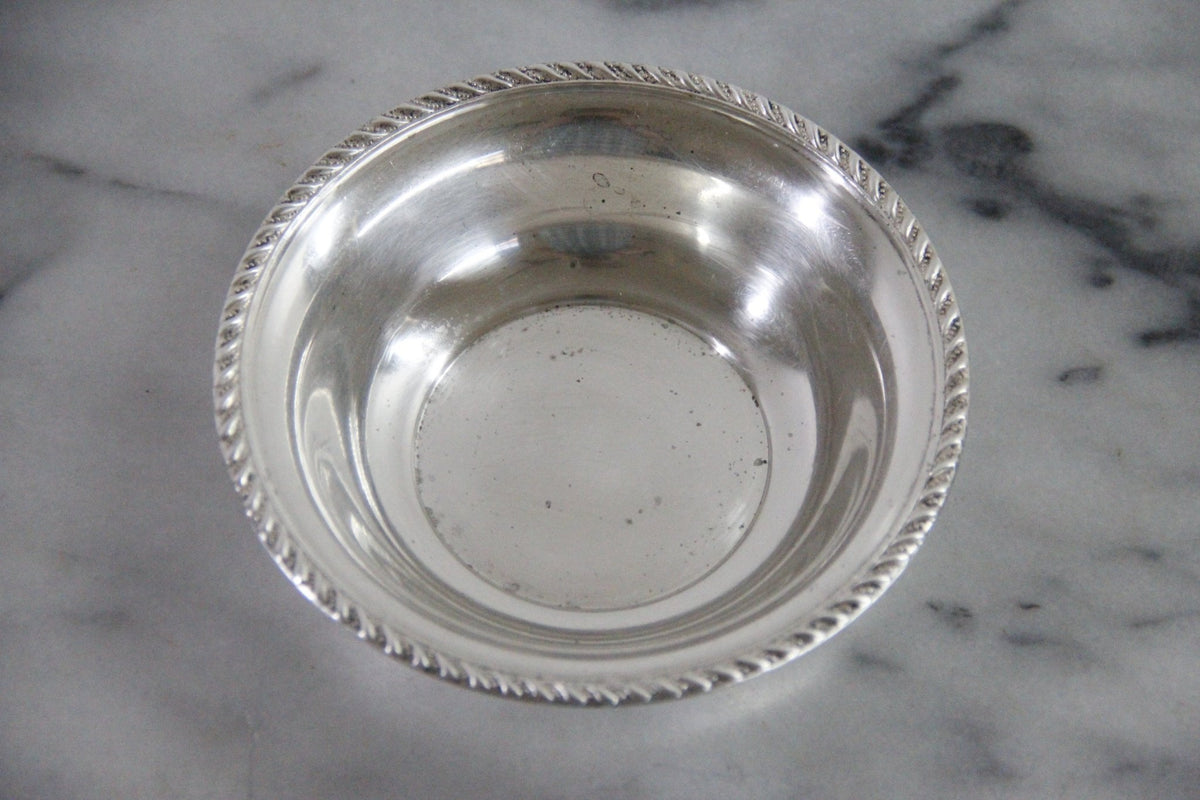 Vintage Sterling Silver Bon Bon Dish Preisner Silver Co - Debra Hall Lifestyle