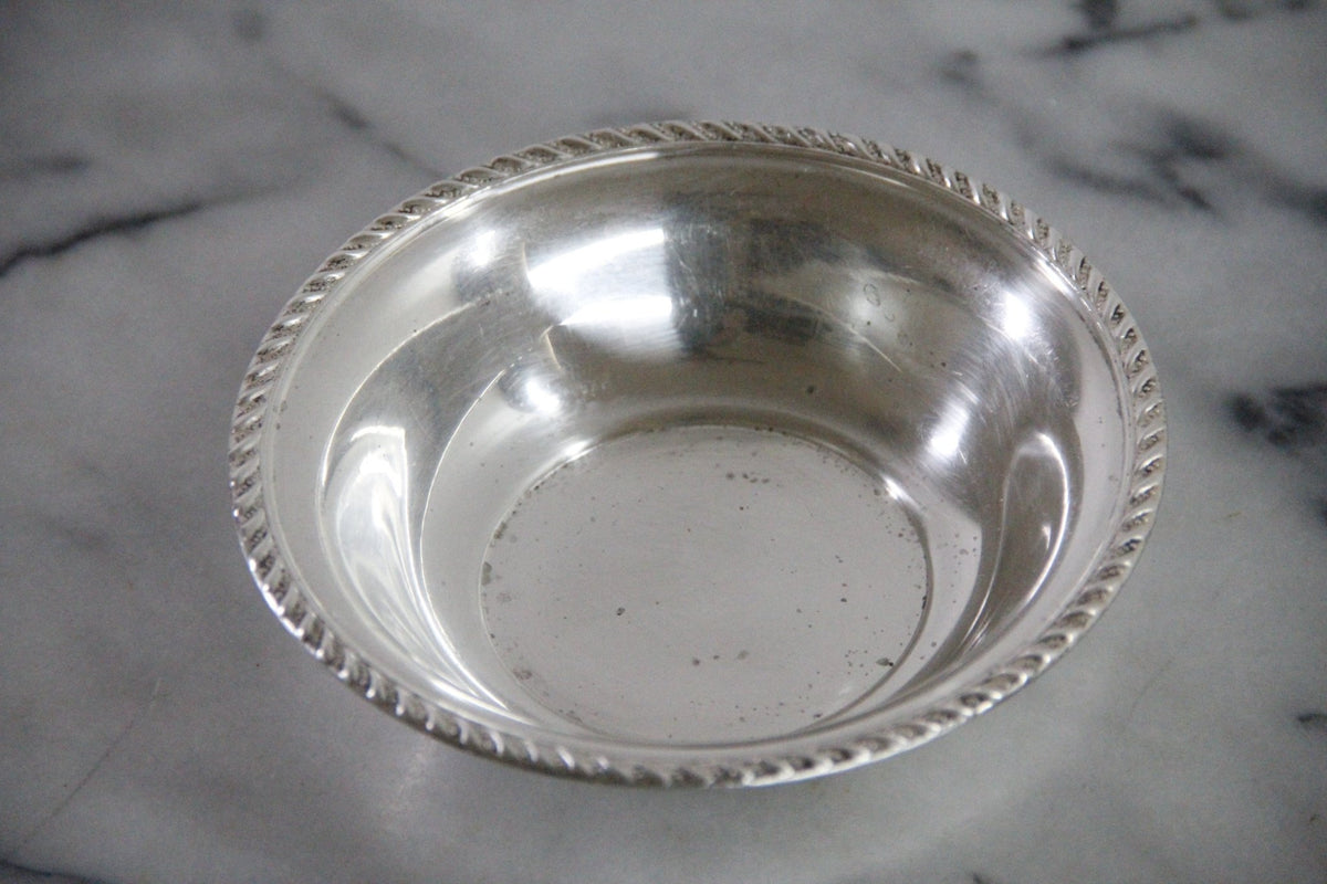 Vintage Sterling Silver Bon Bon Dish Preisner Silver Co - Debra Hall Lifestyle