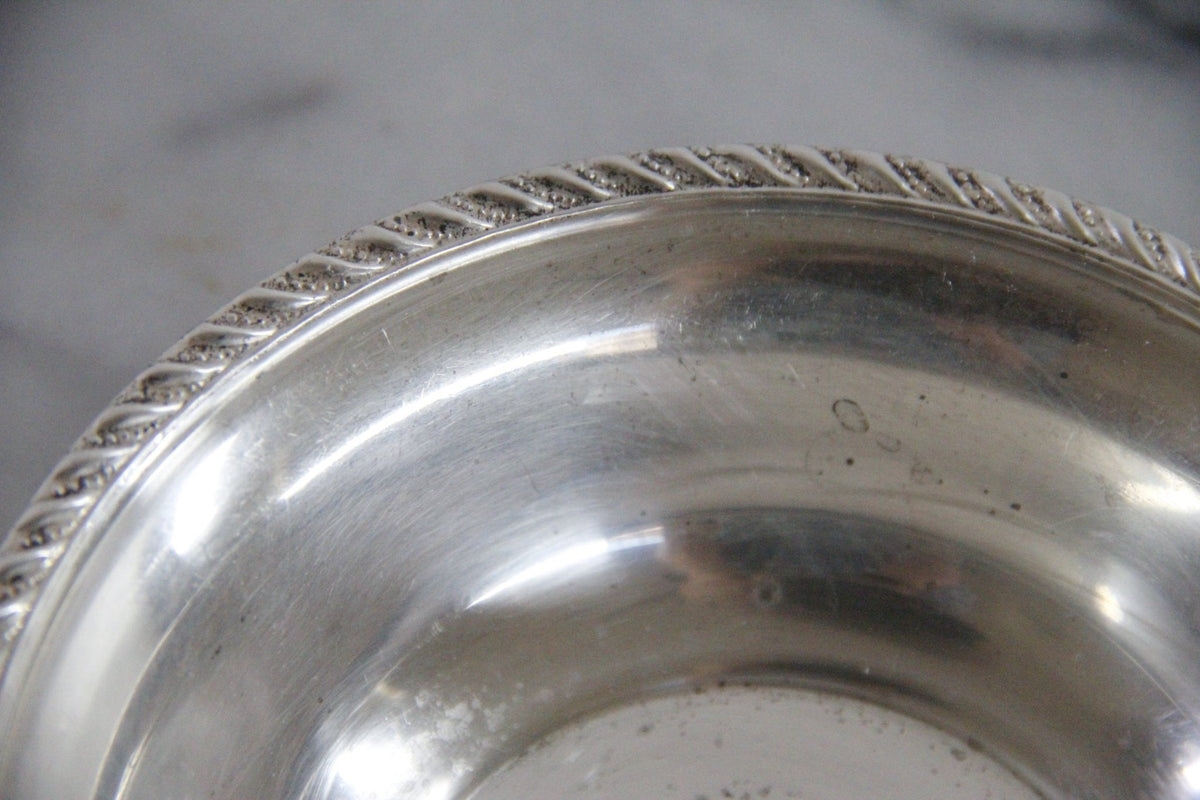 Vintage Sterling Silver Bon Bon Dish Preisner Silver Co - Debra Hall Lifestyle