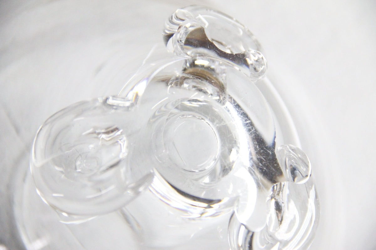 Vintage Steuben Crystal Candlestick Holders | Signed Pair - Debra Hall Lifestyle