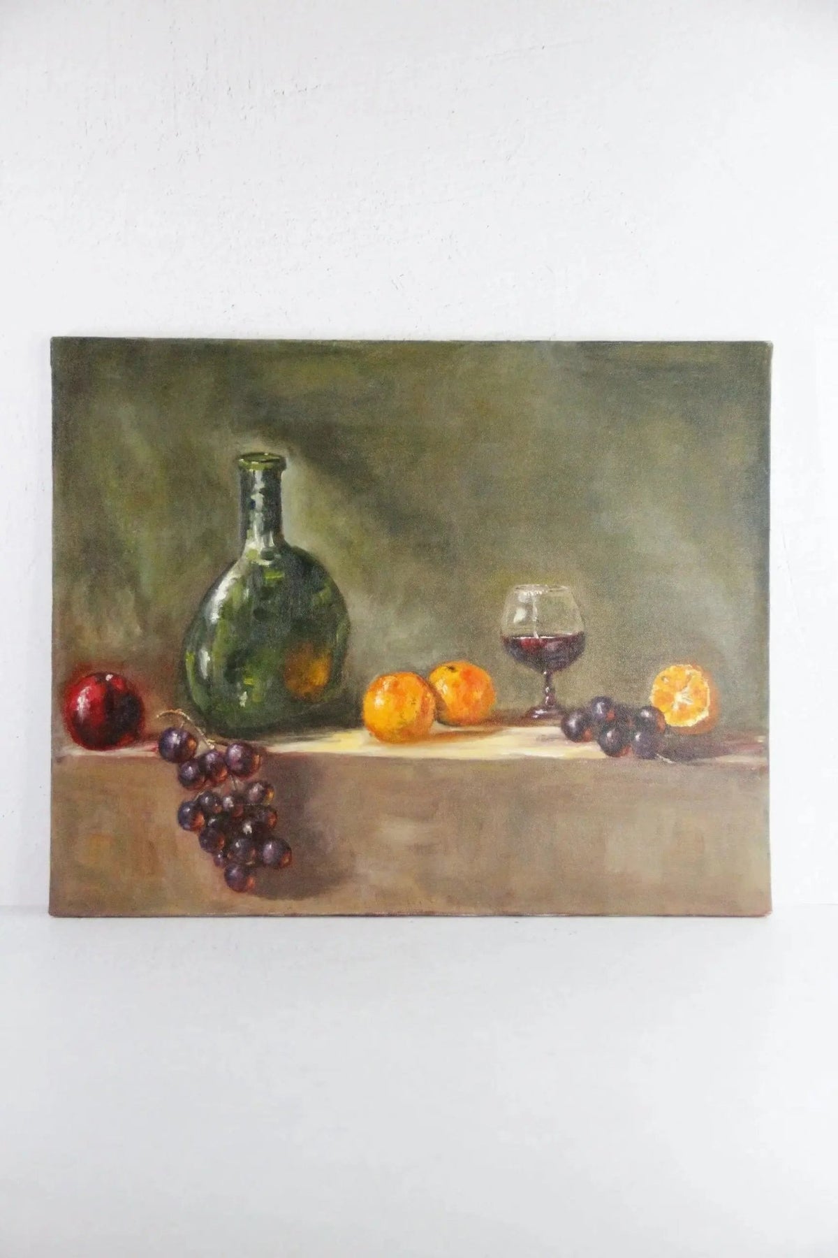 Vintage Still Life Painting | Fruit Table - Debra Hall Lifestyle