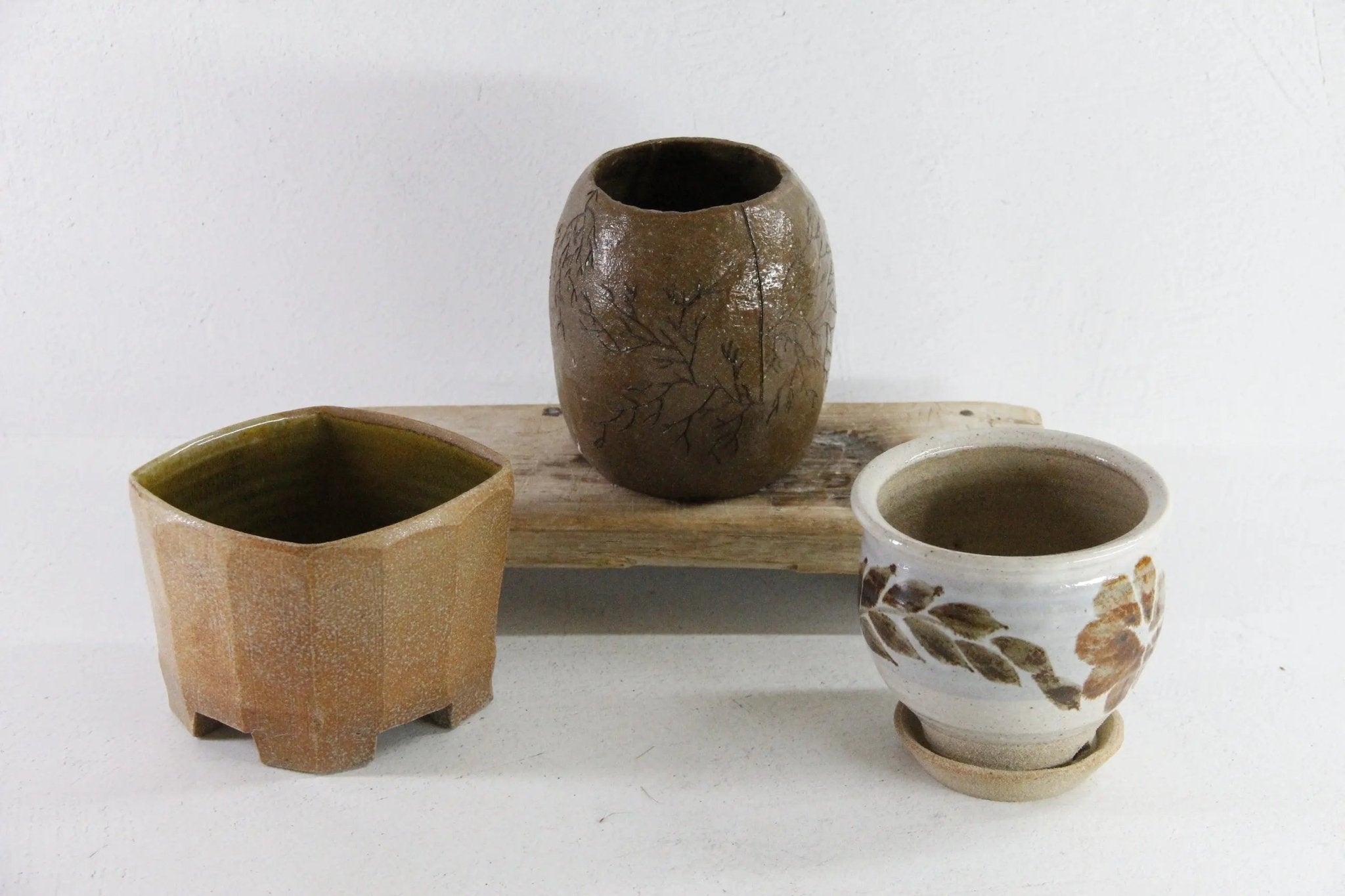Vintage Studio Pottery Planter | Handmade Vase - Debra Hall Lifestyle