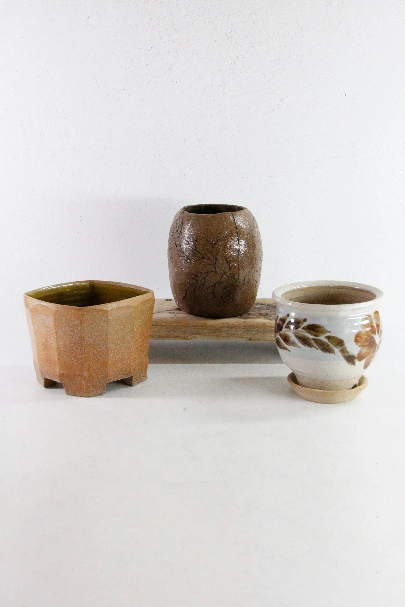 Vintage Studio Pottery Planter | Handmade Vase - Debra Hall Lifestyle