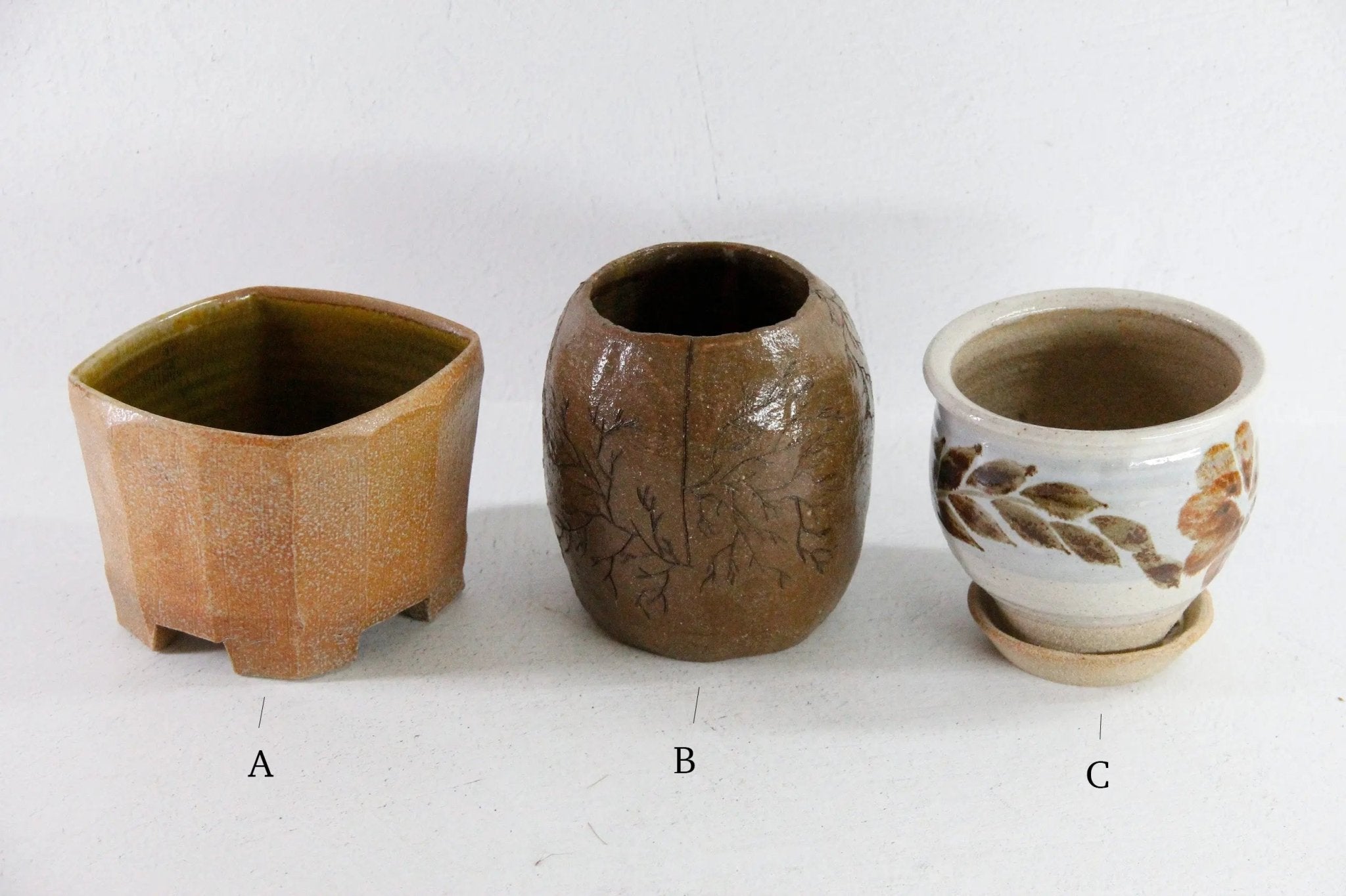Vintage Studio Pottery Planter | Handmade Vase - Debra Hall Lifestyle