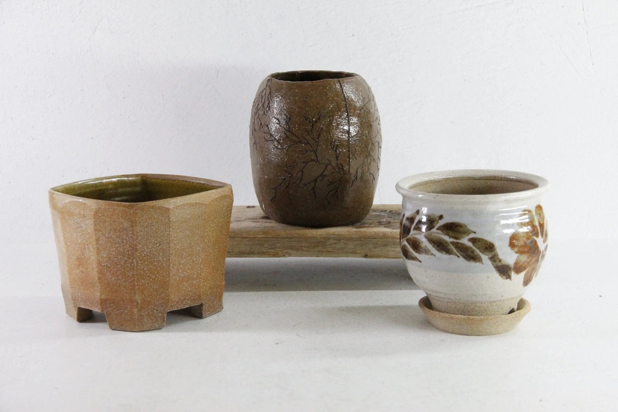 Vintage Studio Pottery Planter | Handmade Vase - Debra Hall Lifestyle