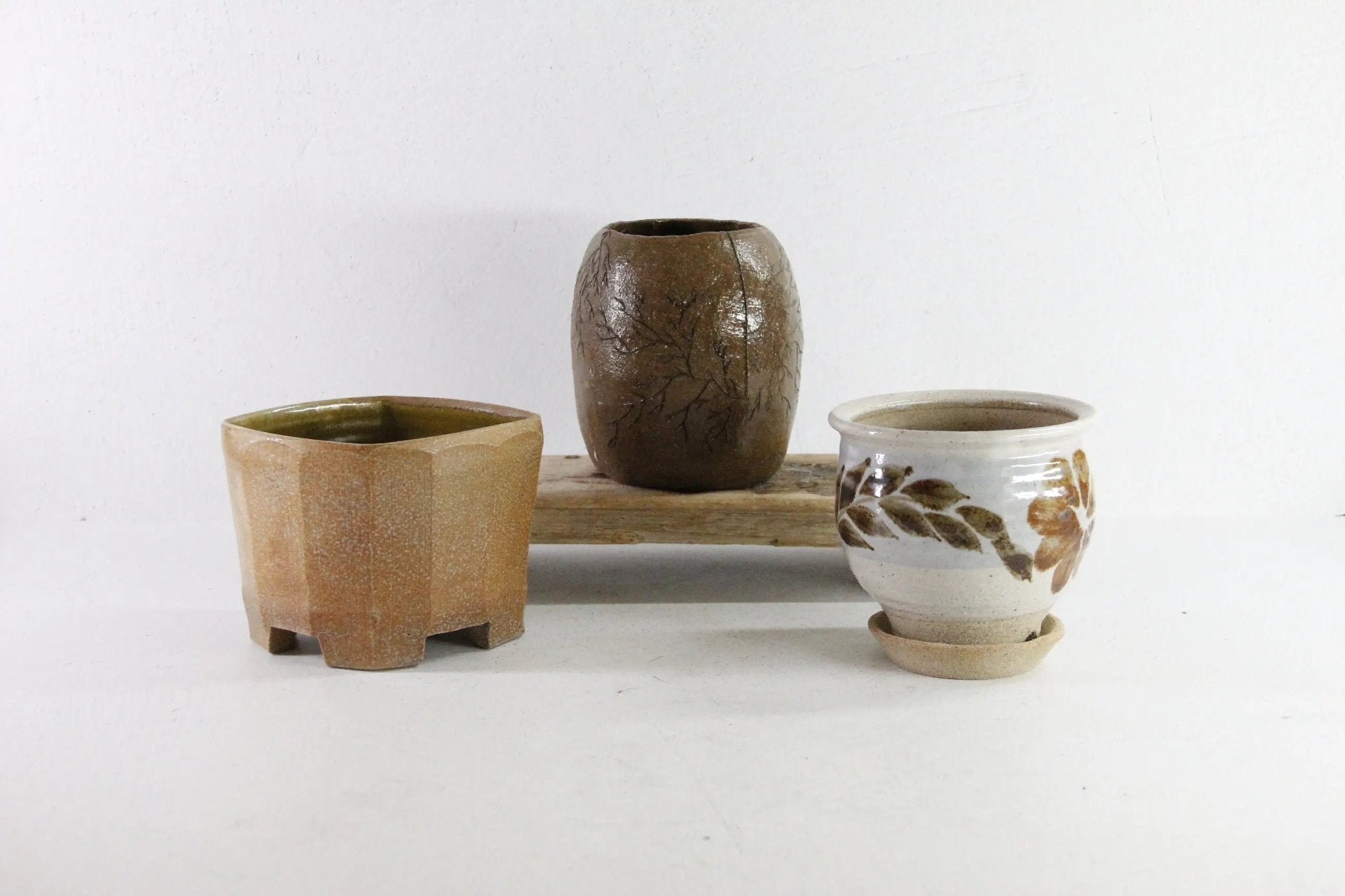 Vintage Studio Pottery Planter | Handmade Vase - Debra Hall Lifestyle