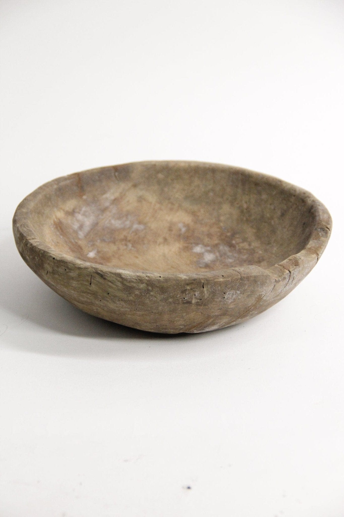 Vintage Wood Bowl | Dough Bowl | Medium Bowl