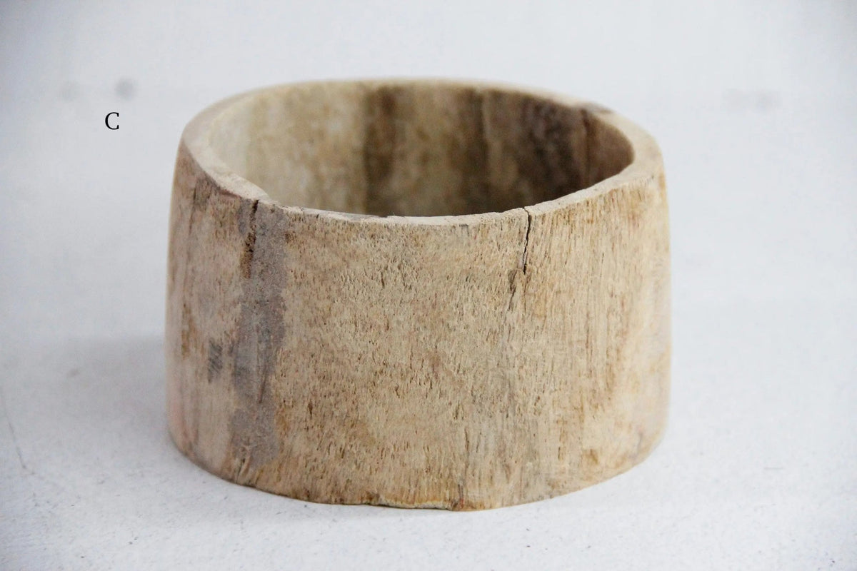 Vintage Wood Planter | Coaster/Pot/Dish Small - Debra Hall Lifestyle