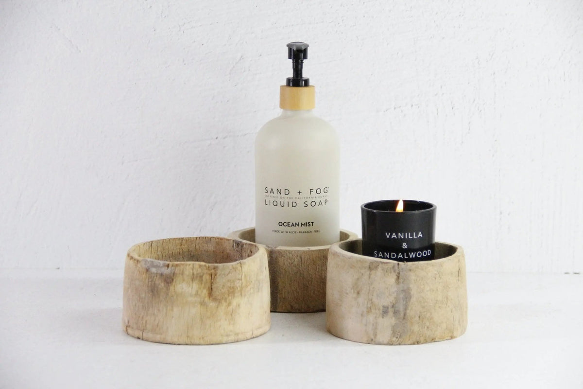Vintage Wood Planter | Coaster/Pot/Dish Small - Debra Hall Lifestyle