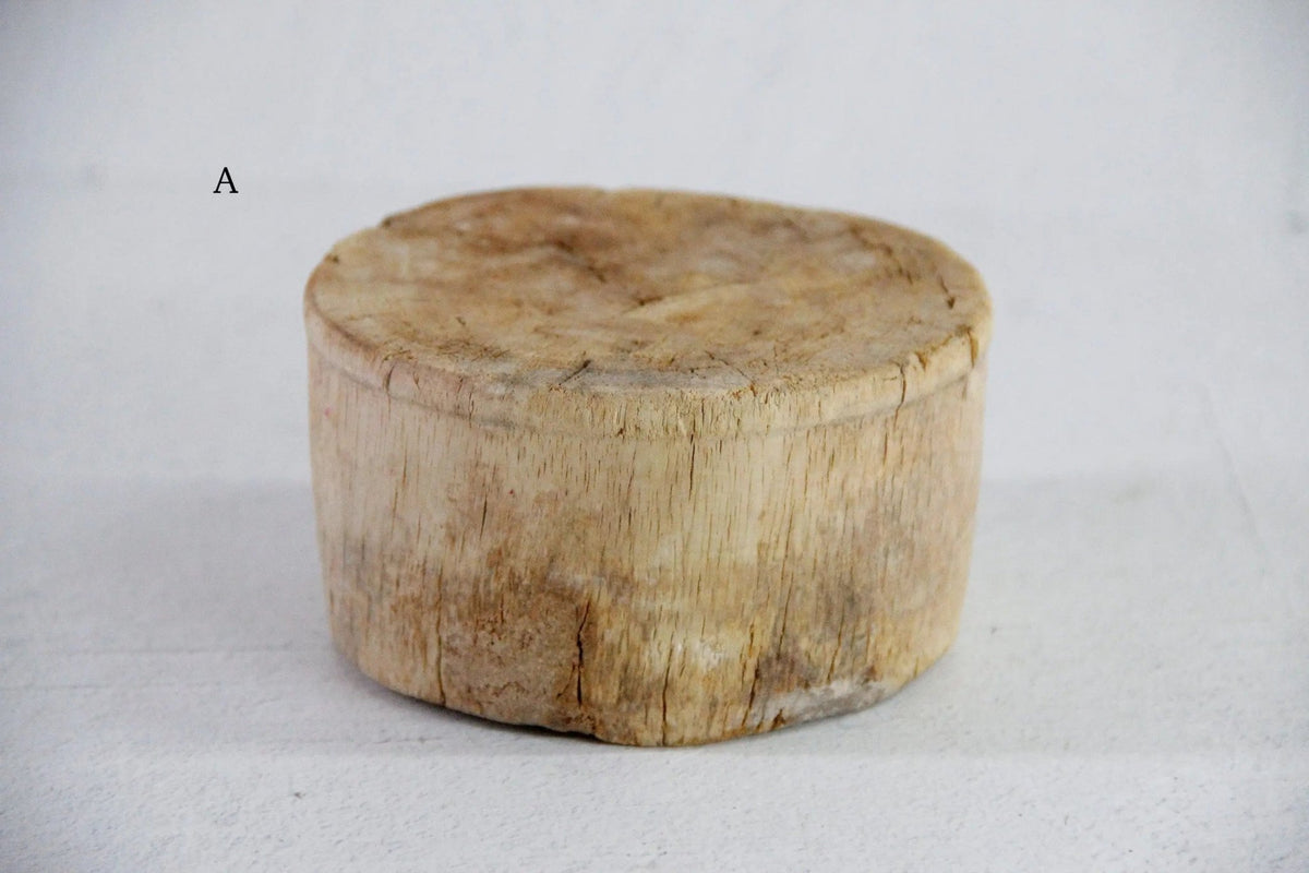 Vintage Wood Planter | Coaster/Pot/Dish Small - Debra Hall Lifestyle