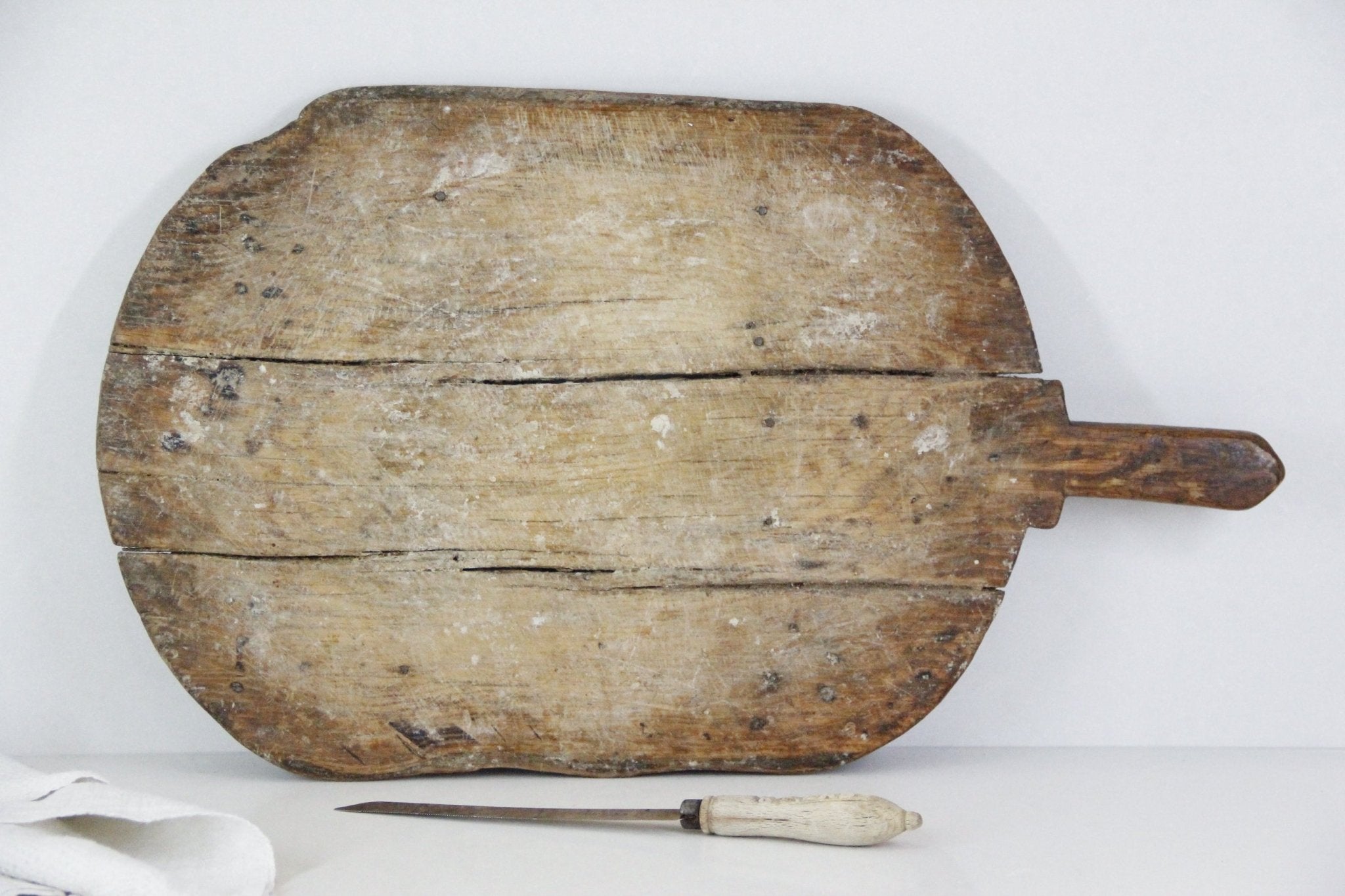 Antique Bread Cutting Board | Europe - Debra Hall Lifestyle