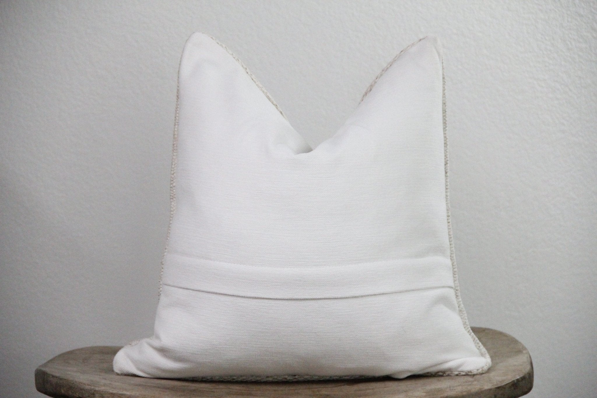 Vintage Pillow | Organic Berber Hemp Textile - Debra Hall Lifestyle