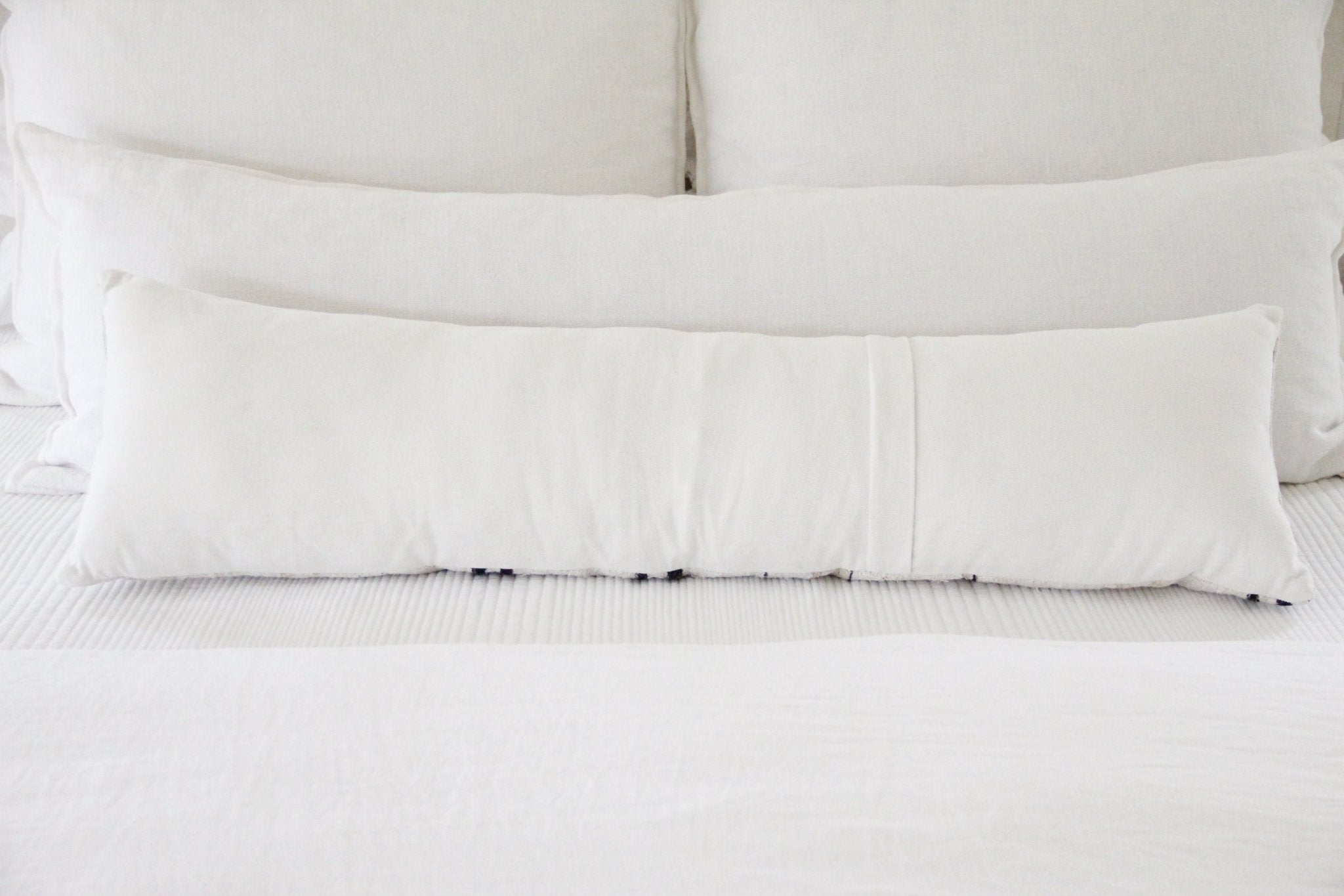 X-Long Vintage Organic Hemp Lumbar Pillow - Debra Hall Lifestyle