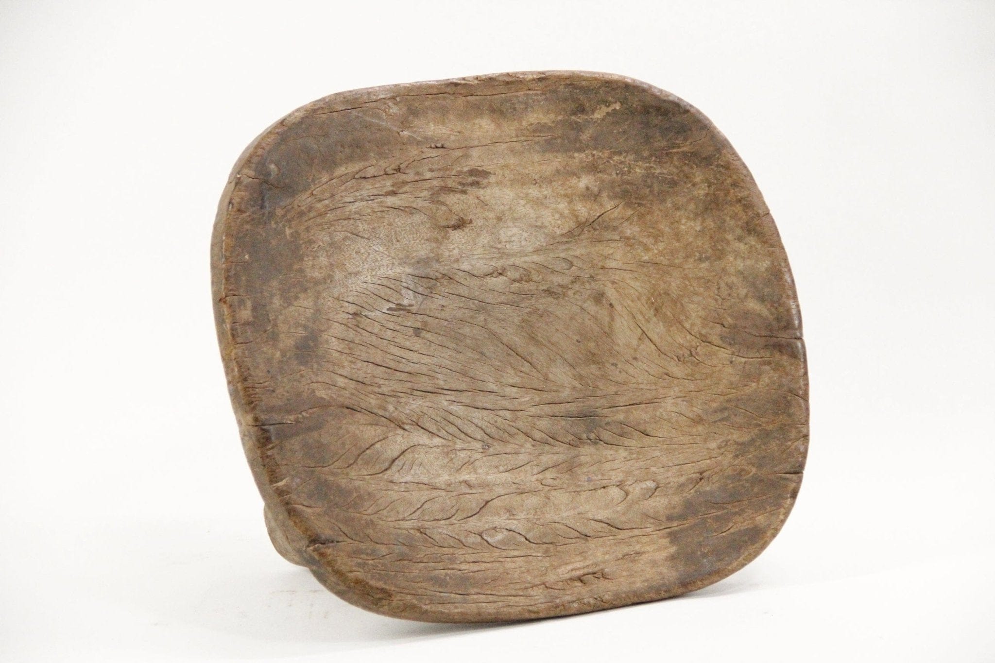 Antique African Wood Stool | Hand Carved - Debra Hall Lifestyle