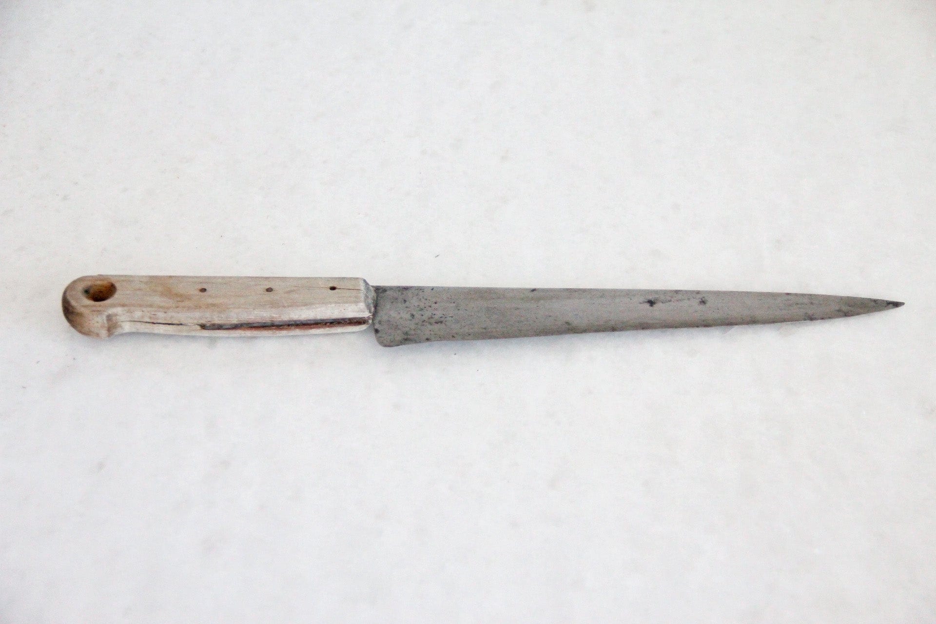 Antique Chef's Knife L'Etoile France | Carbon Steel & Wood - Debra Hall Lifestyle