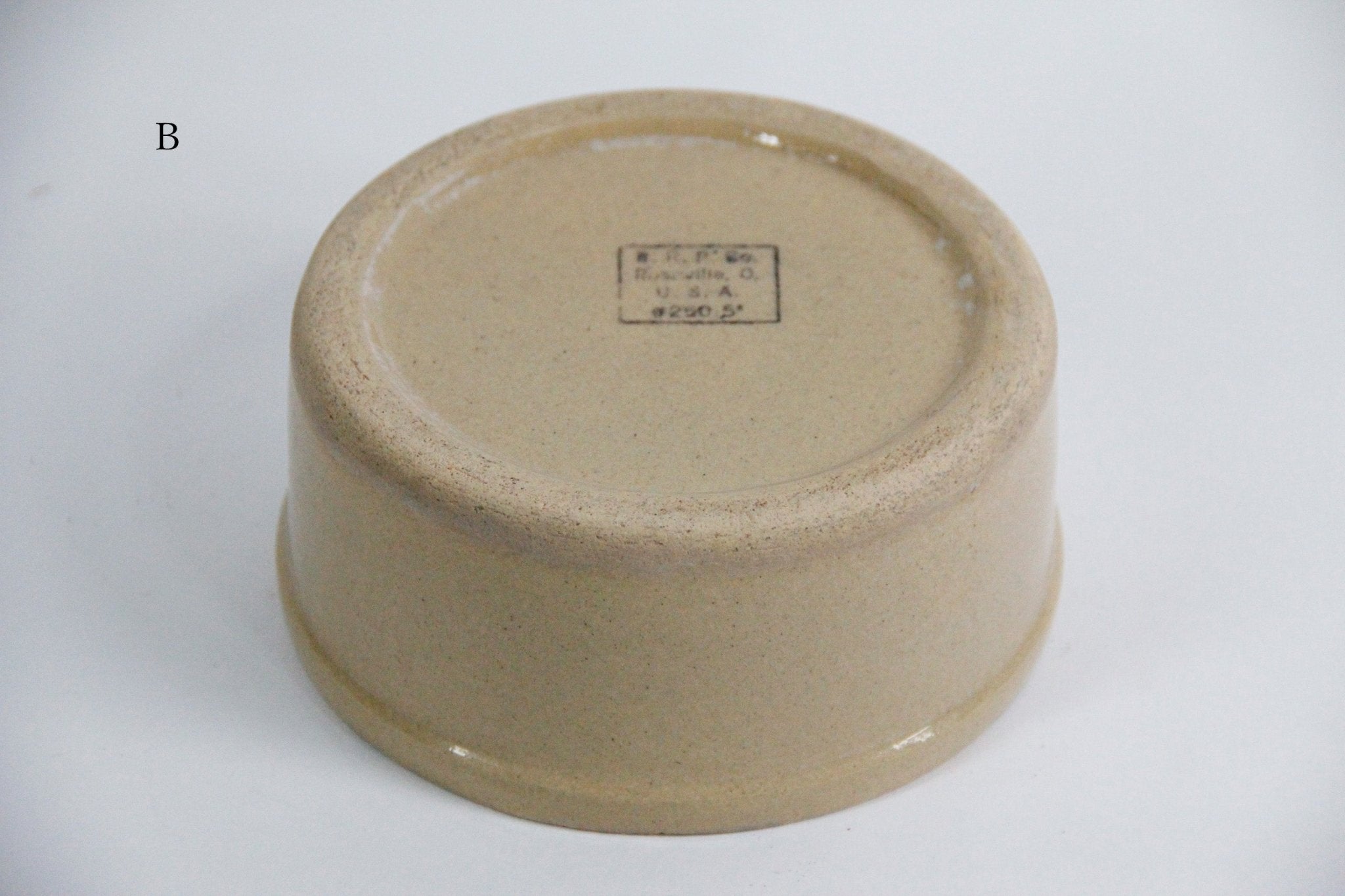 Antique Dog Bowl | Ransbottom Stoneware - Debra Hall Lifestyle