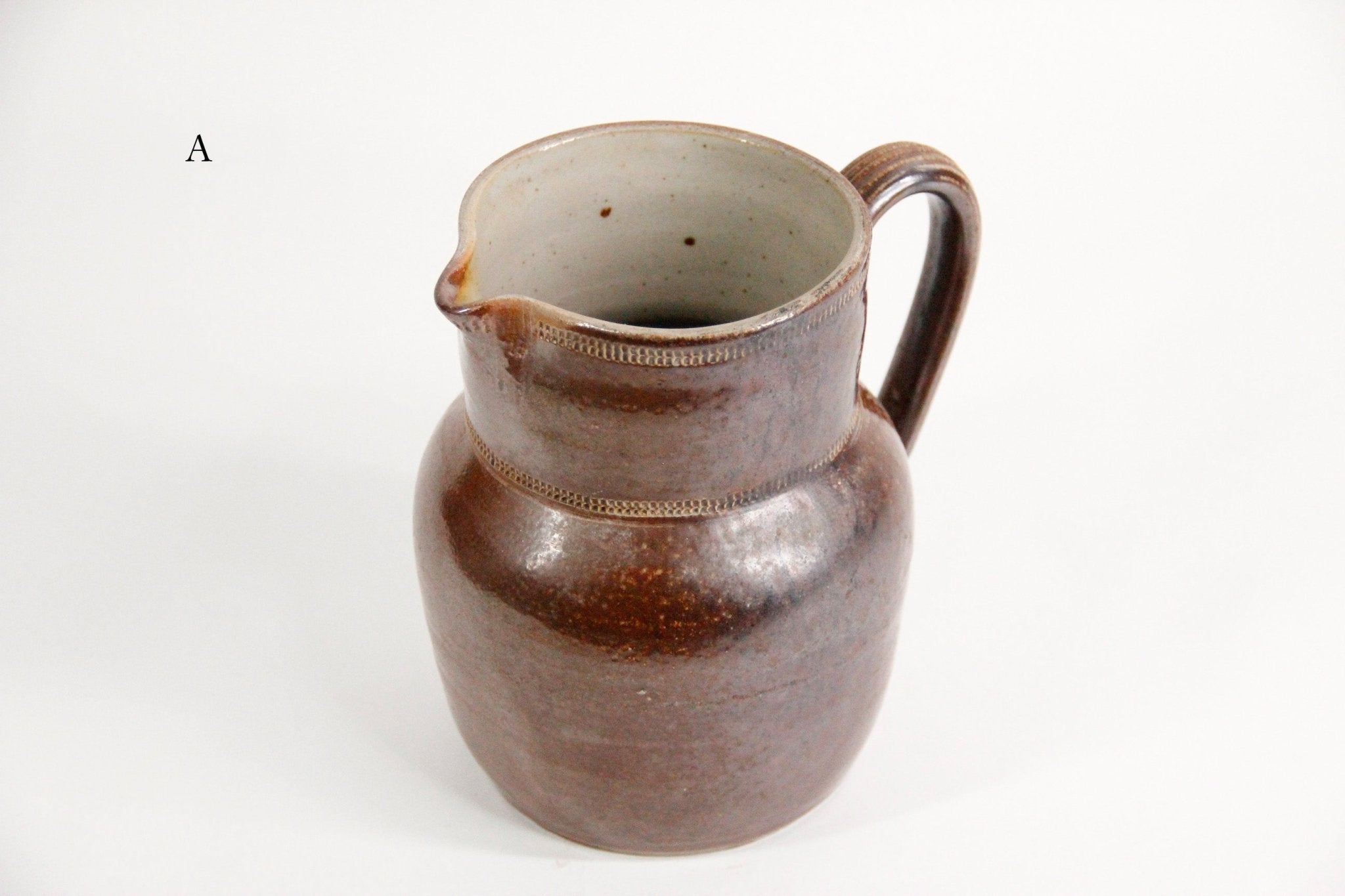 Antique French Pottery | Jug Pitcher - Debra Hall Lifestyle