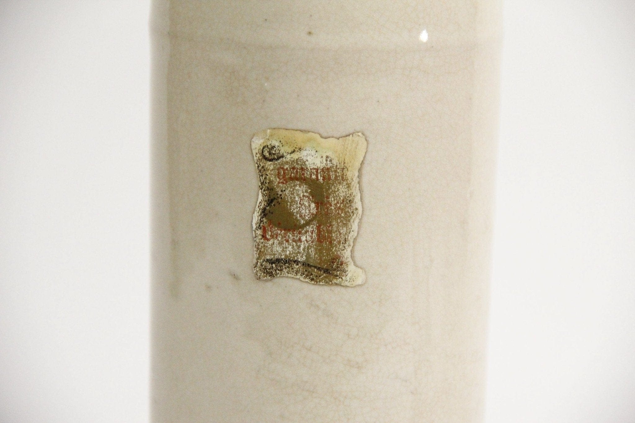 Antique French Stoneware Bottle - Debra Hall Lifestyle