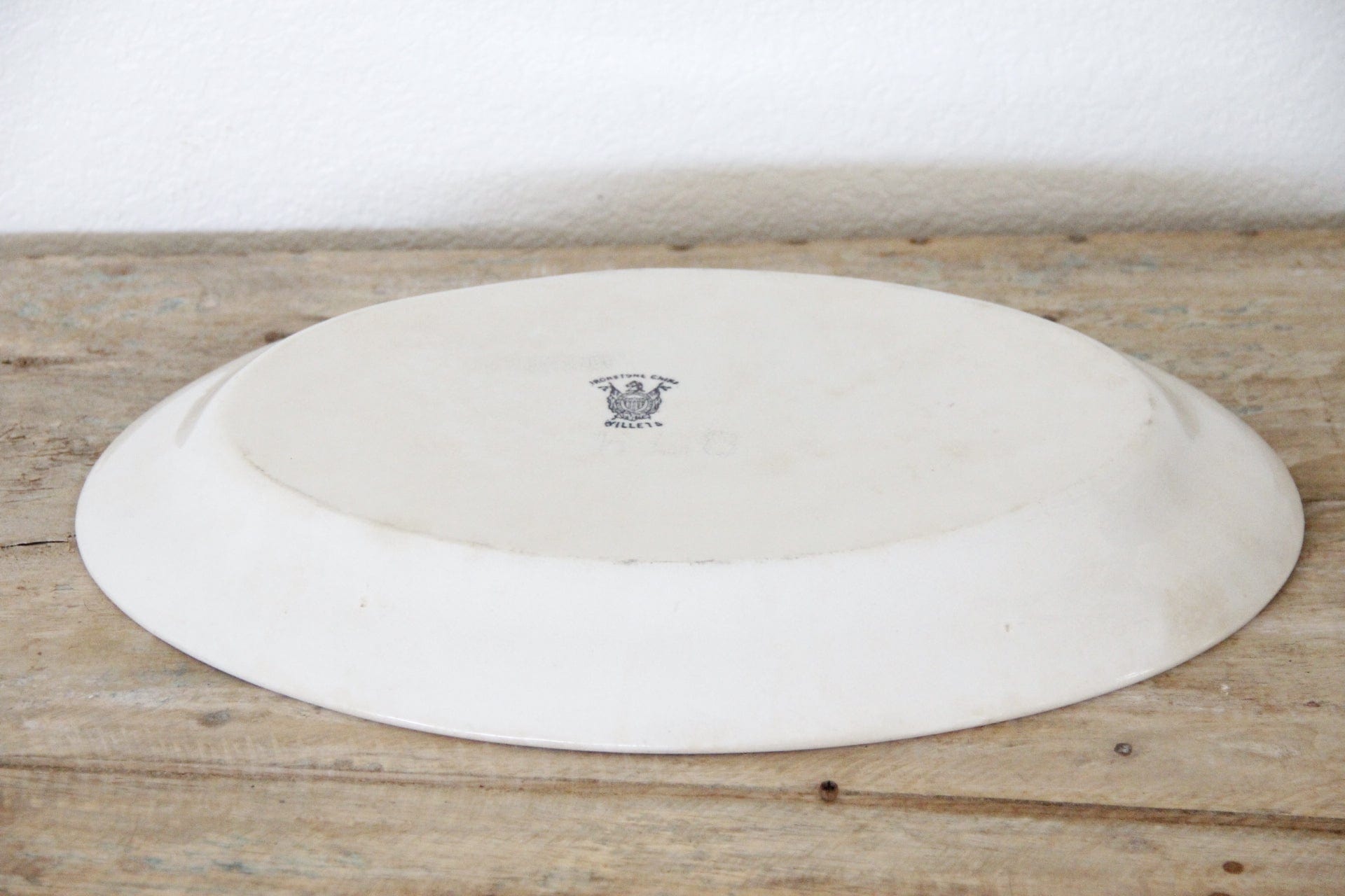 Antique Ironstone Platter | 1800s Serveware - Debra Hall Lifestyle