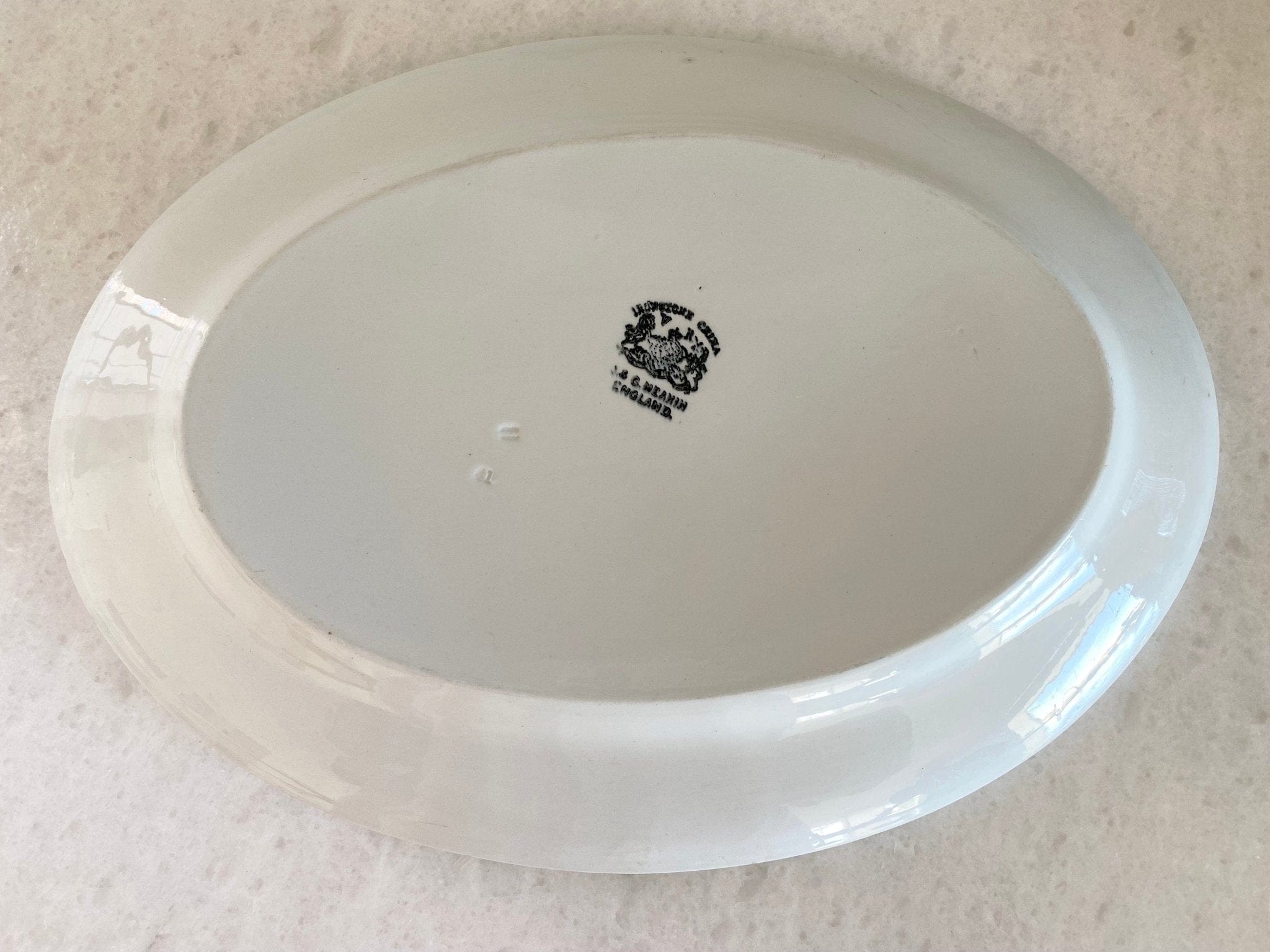 Antique Ironstone Platter | J&G Meakin Serveware - Debra Hall Lifestyle