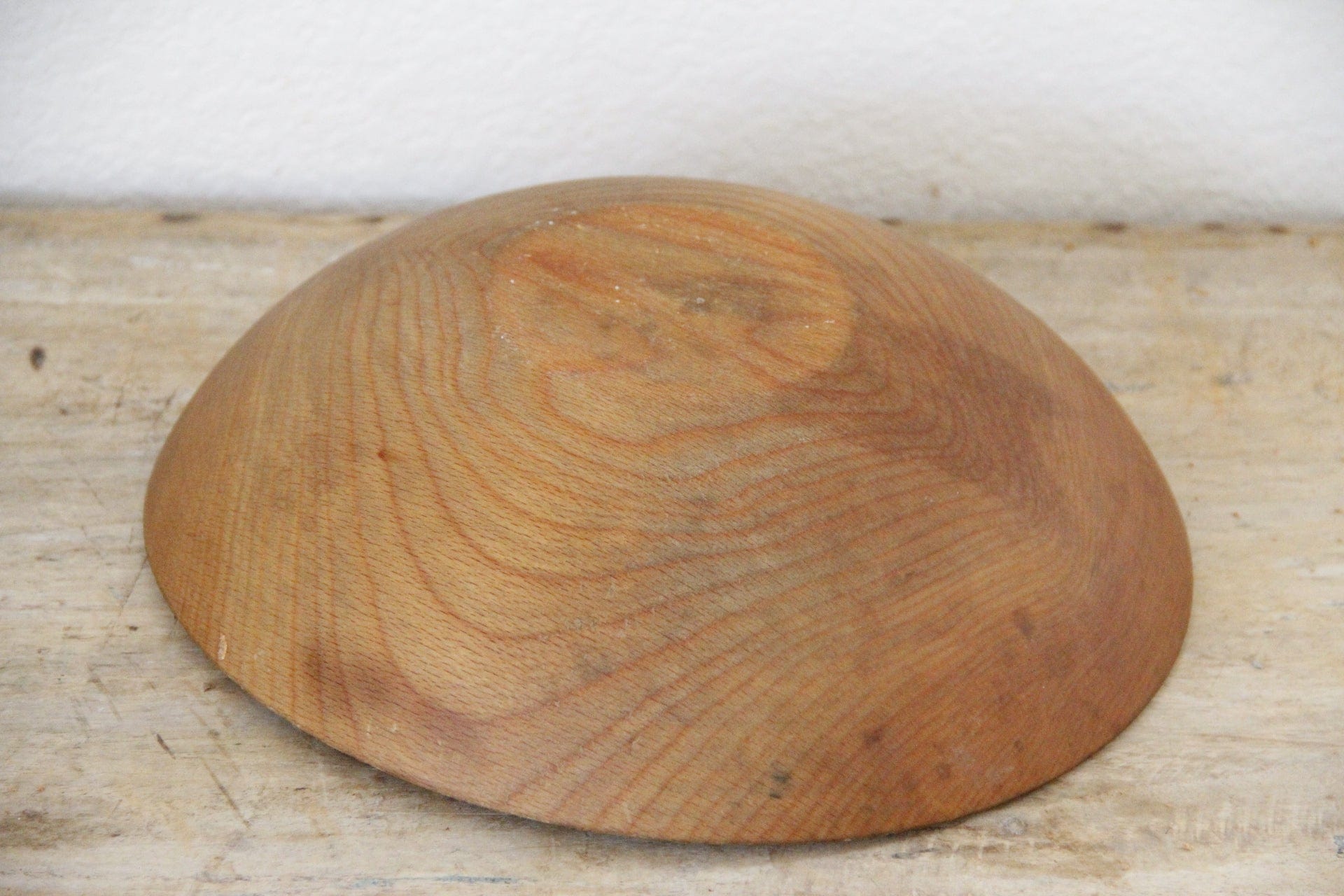 Antique Wood Dough Bowl | Hand-Turned - Debra Hall Lifestyle