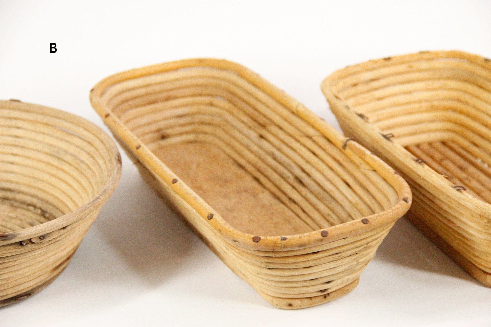 Assorted Vintage French Bread Proofing Basket | Banneton - Debra Hall Lifestyle