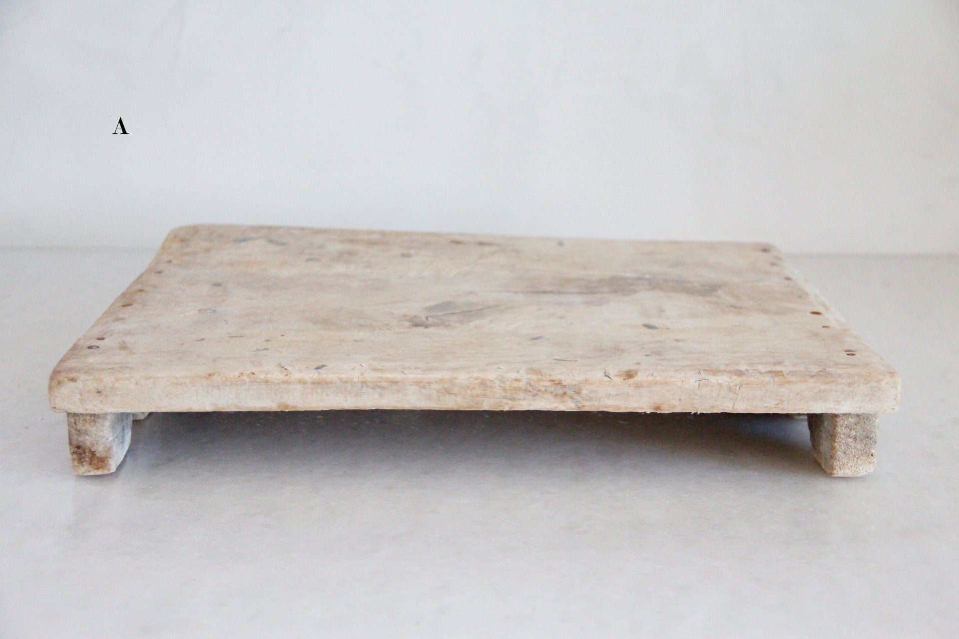 Found Wood Bajot Table India | Bleached Riser - Debra Hall Lifestyle