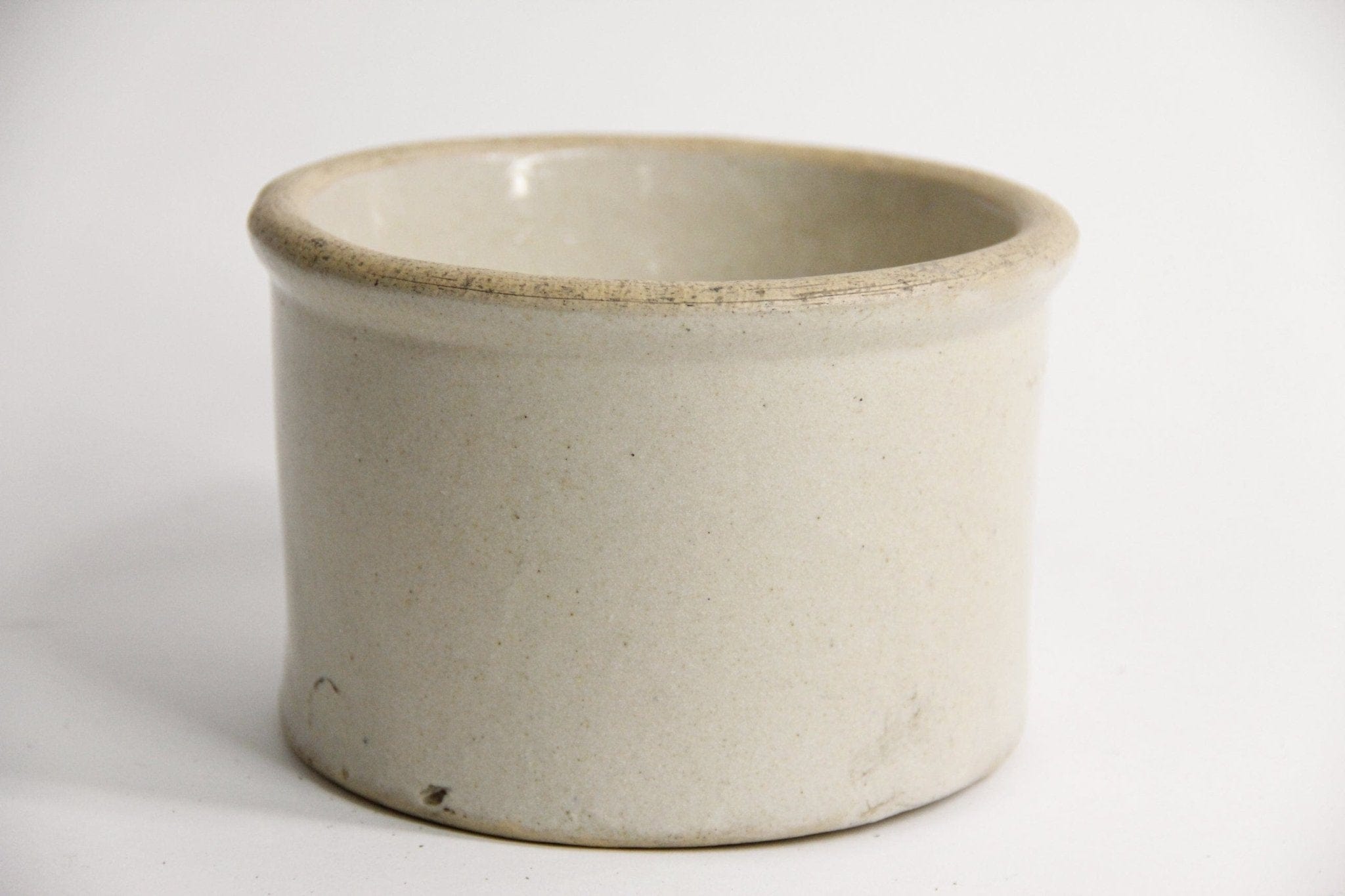 Stoneware Dog Bowl | Vintage 1930s - Debra Hall Lifestyle