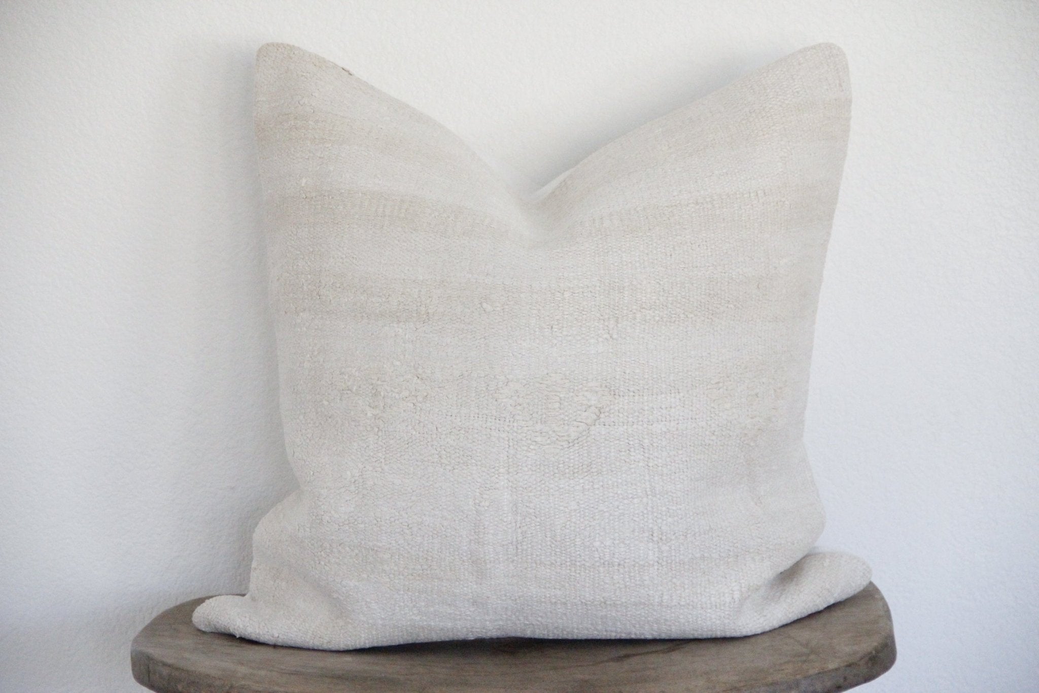 Vintage Berber Hemp Pillow Cover | Organic - Debra Hall Lifestyle