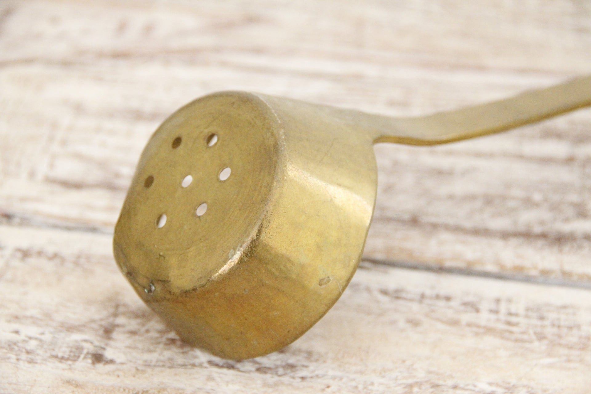Vintage Brass Ladle | Large Serving Utensil - Debra Hall Lifestyle