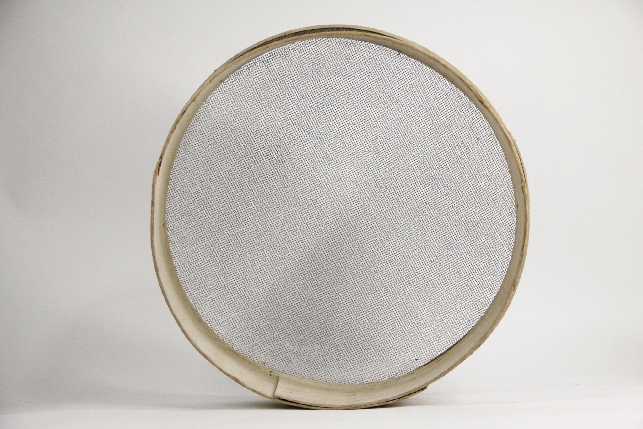 Vintage French Bentwood Sieve| Wire Mesh Flour Sifter - Debra Hall Lifestyle