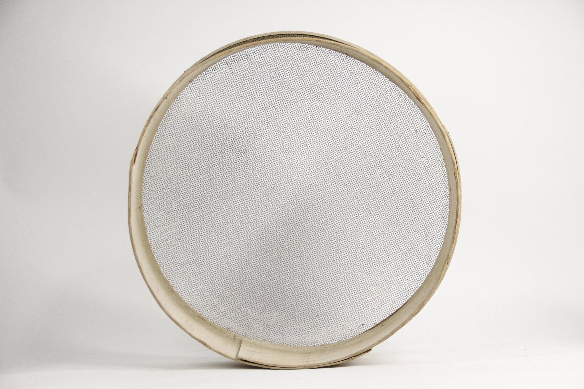Vintage French Bentwood Sieve| Wire Mesh Flour Sifter - Debra Hall Lifestyle