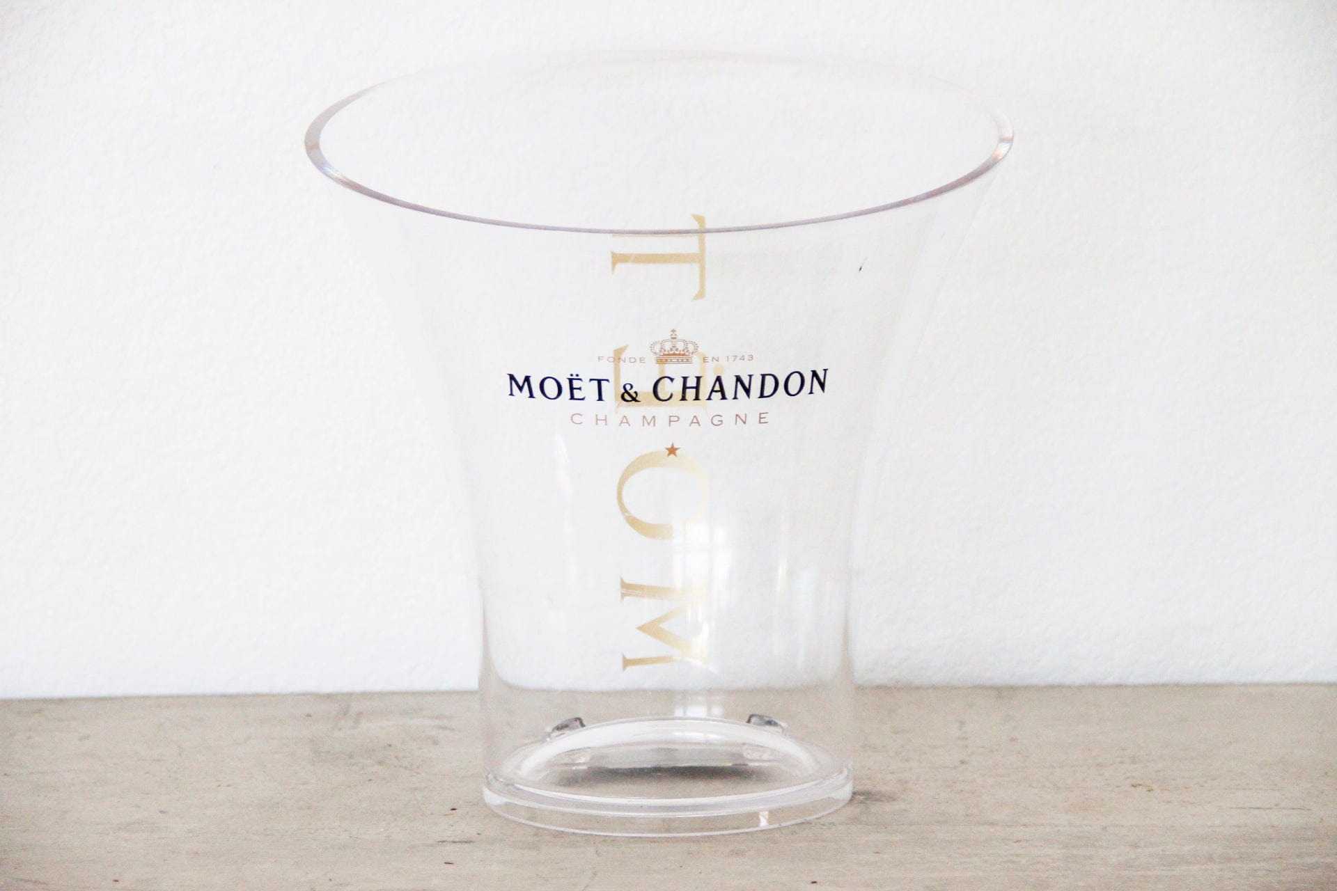 Vintage French Champagne Ice Bucket | Moet & Chandon - Debra Hall Lifestyle