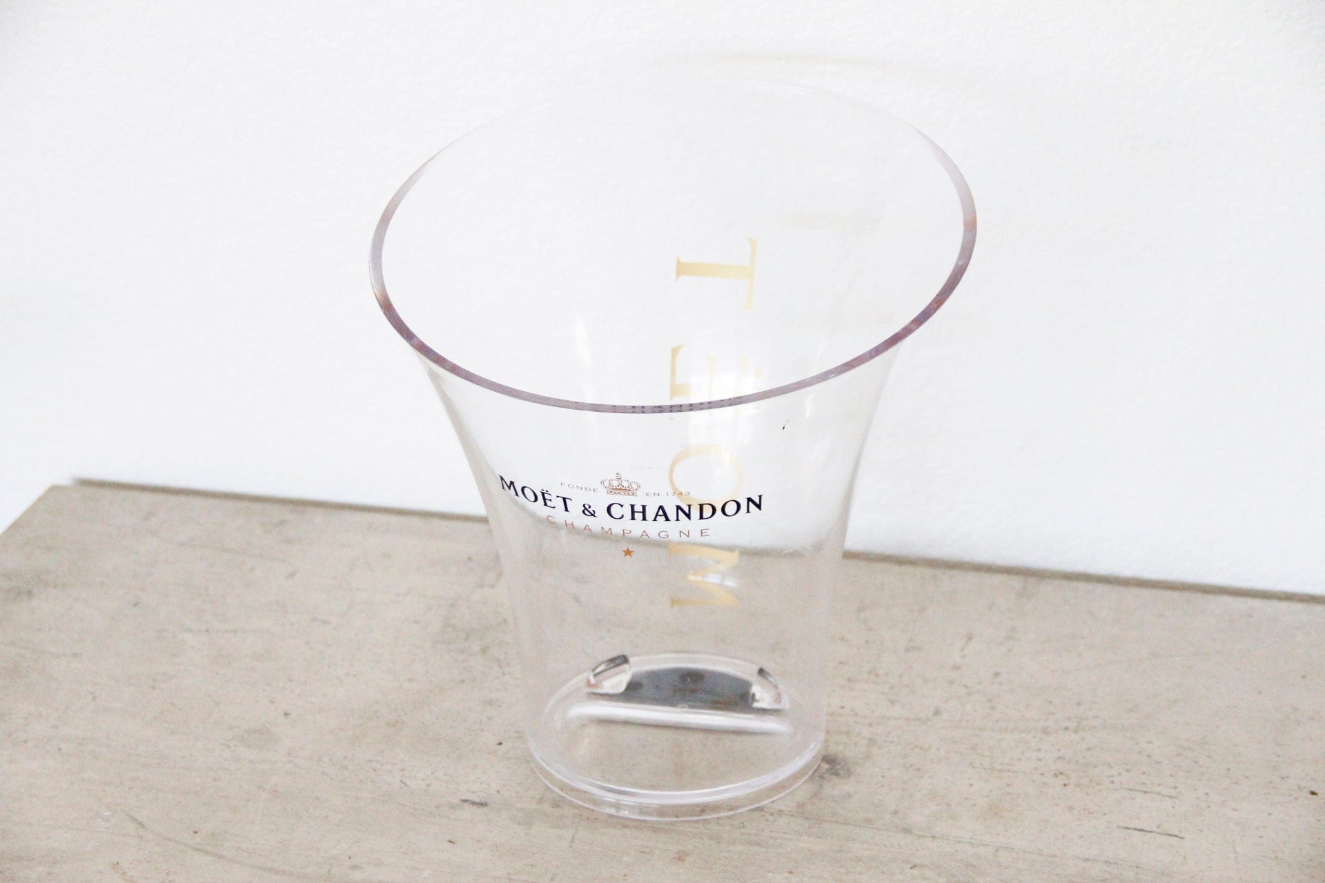 Vintage French Champagne Ice Bucket | Moet & Chandon - Debra Hall Lifestyle