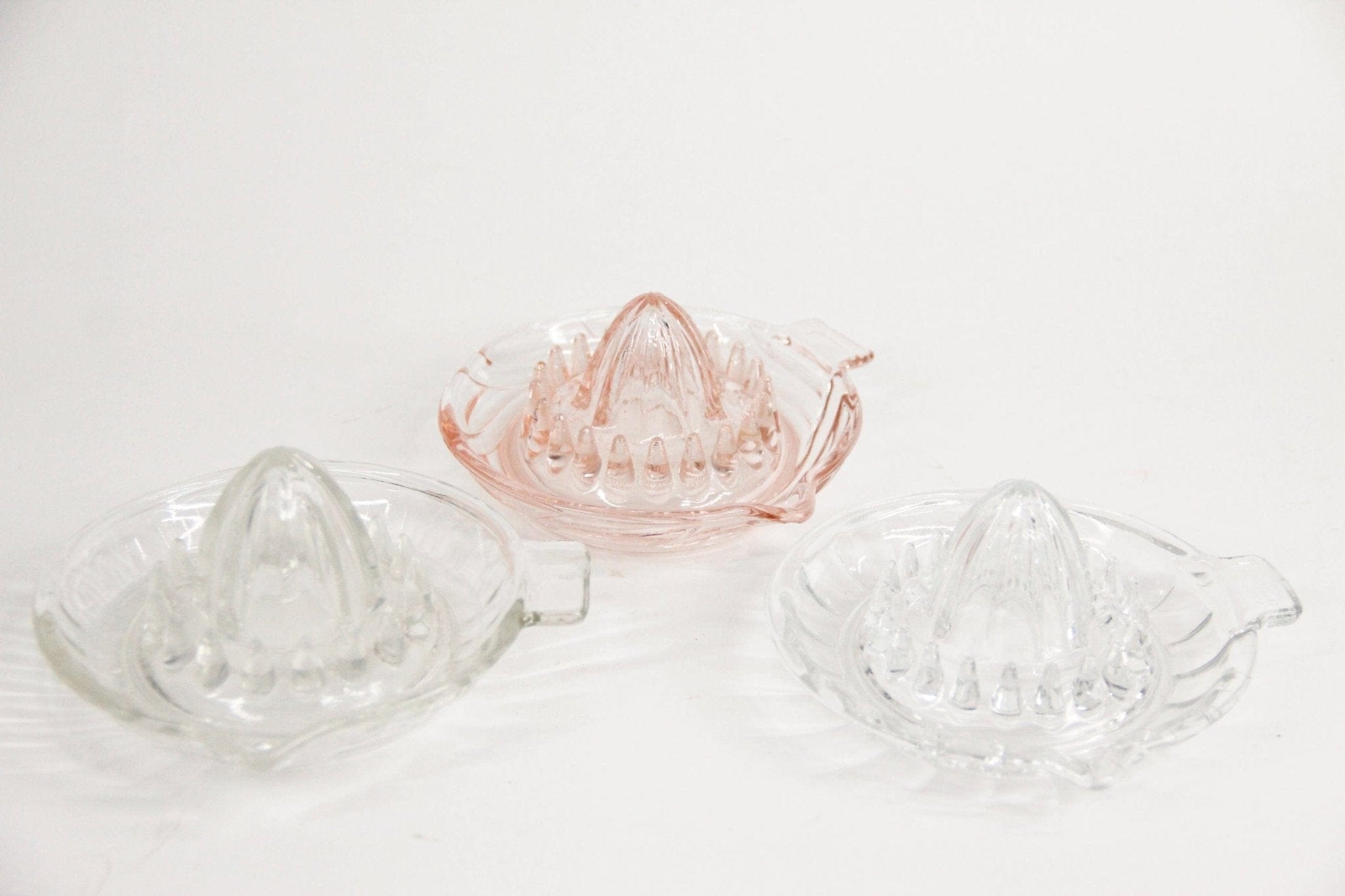 Vintage French Glass Citrus Juicer Reamer | Assorted | One - Debra Hall Lifestyle