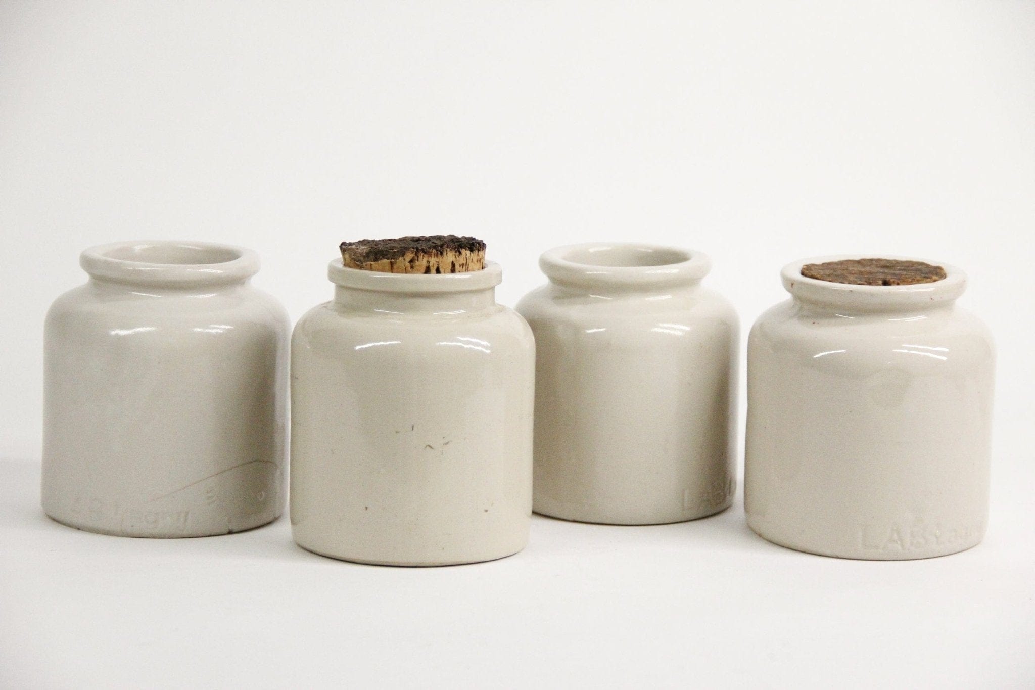 Vintage French Stoneware Mustard Jar | Crock - Debra Hall Lifestyle