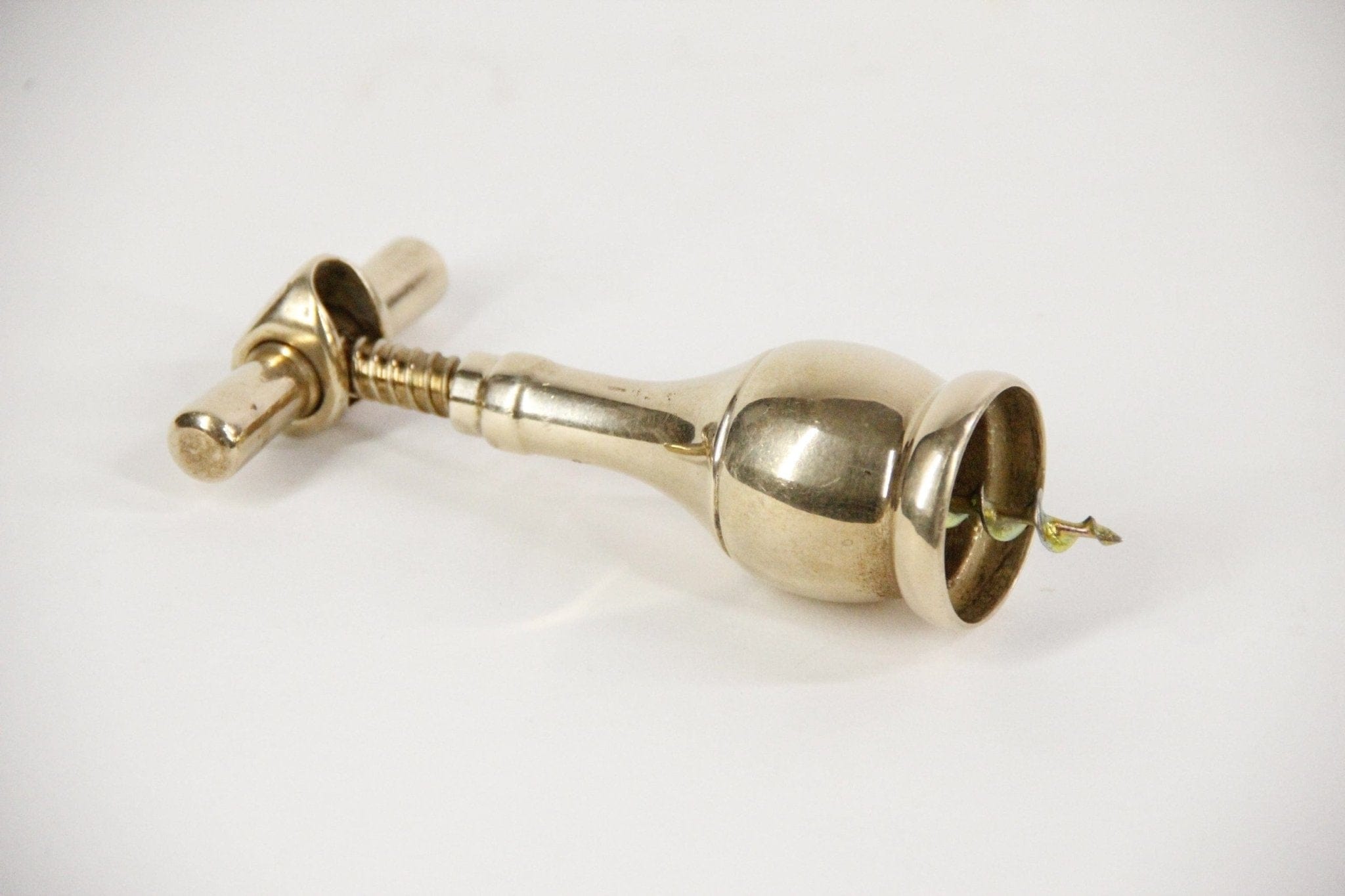 Vintage Italian Brass Bottle Opener | Corkscrew | Barware - Debra Hall Lifestyle