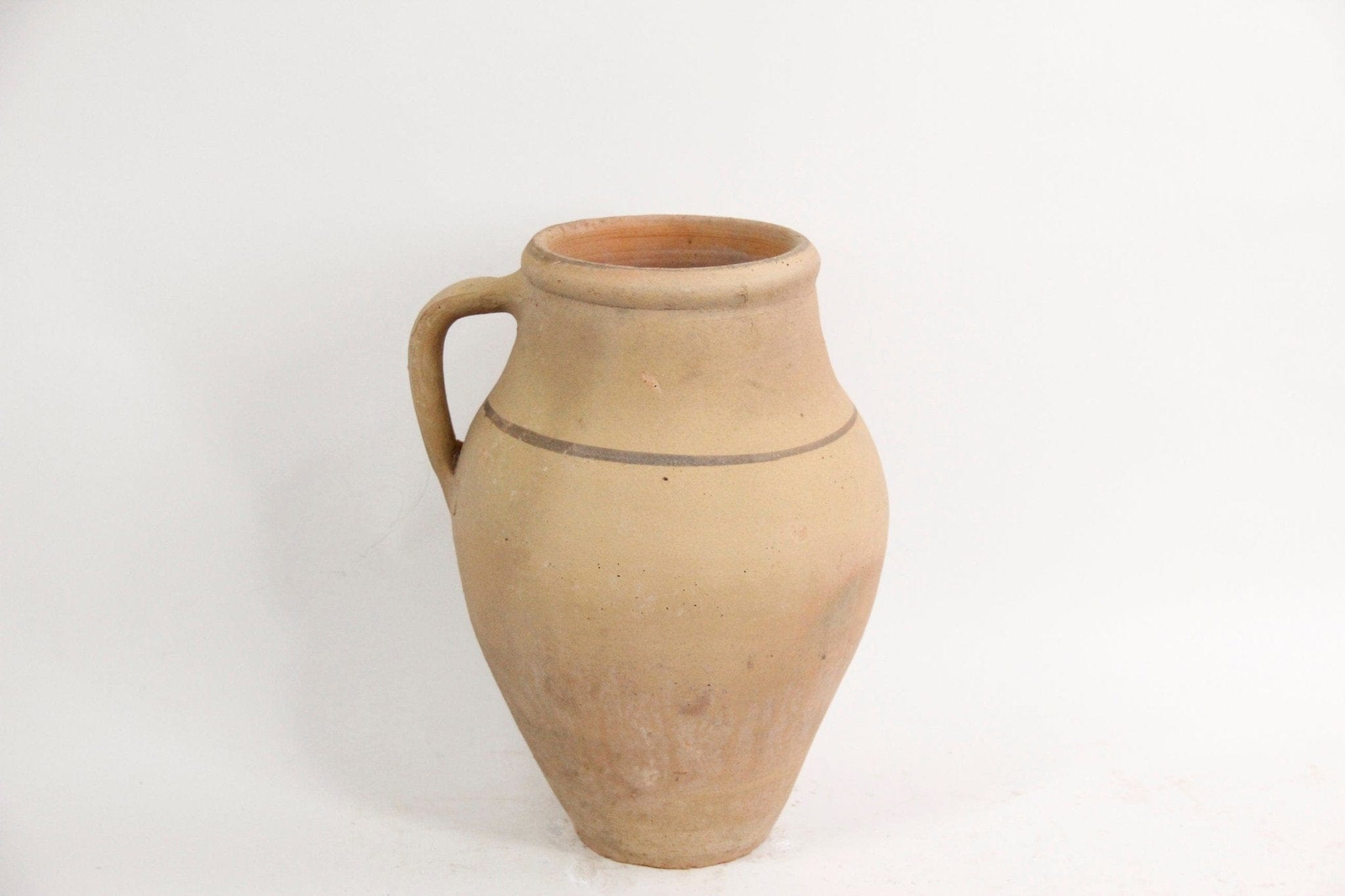 Vintage Olive Jar | Turkish Earthenware Pot - Debra Hall Lifestyle